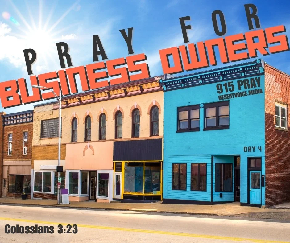 PRAY FOR BUSINESS OWNERS (DAY4)