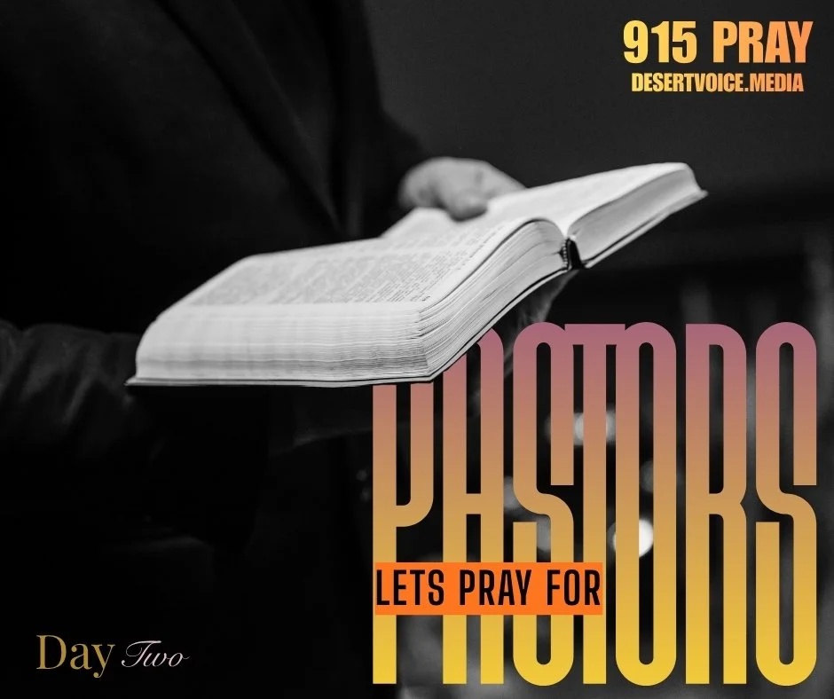 LETS PRAY FOR PASTORS (DAY2)