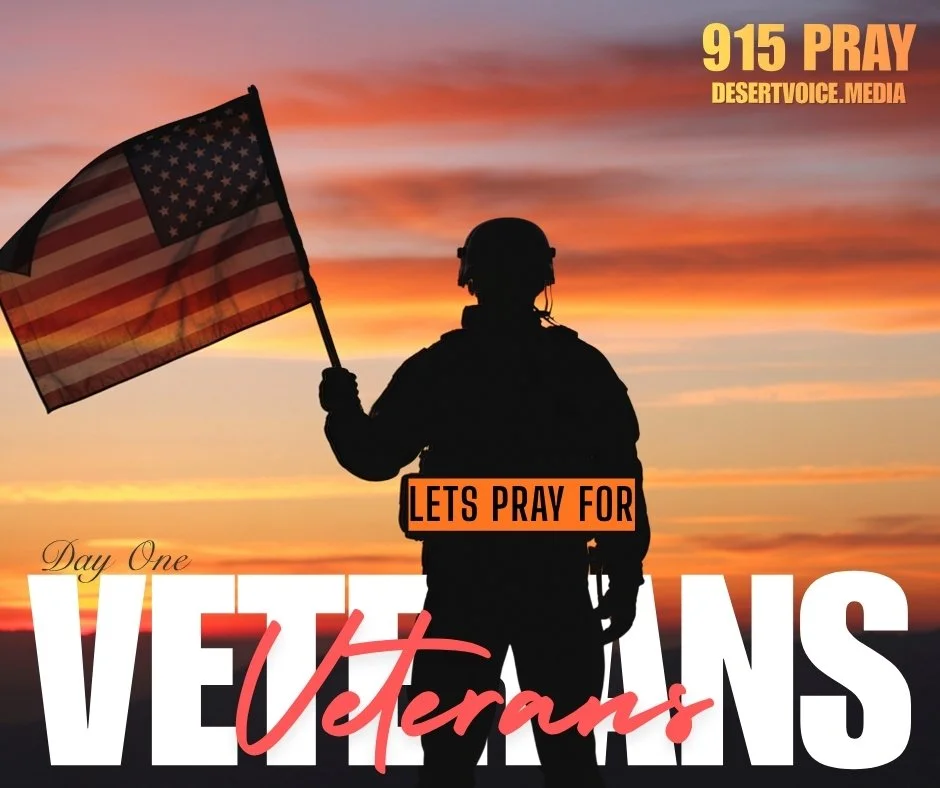 LETS PRAY FOR VETERANS (DAY1)