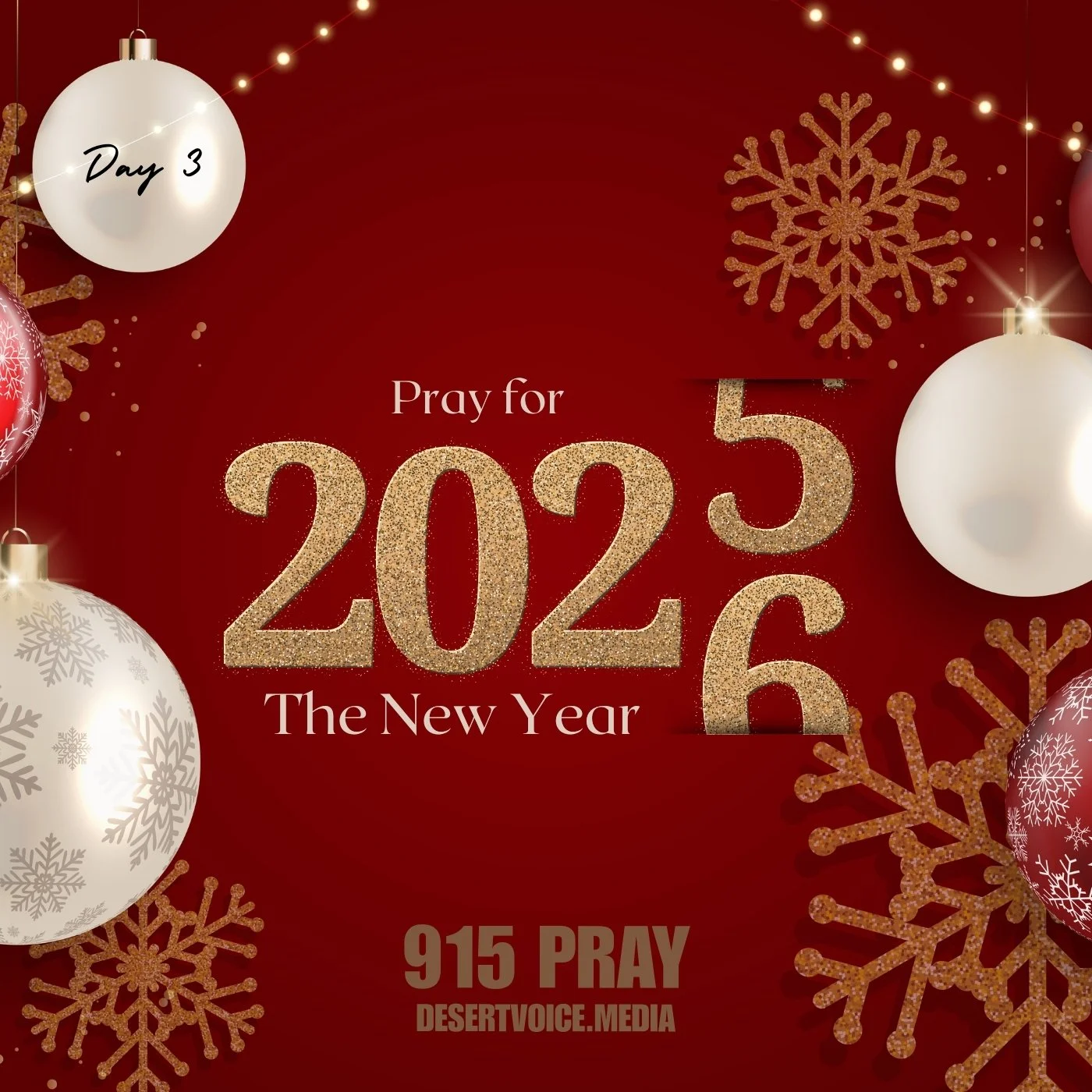 PRAY FOR THE NEW YEAR (2026) Day3