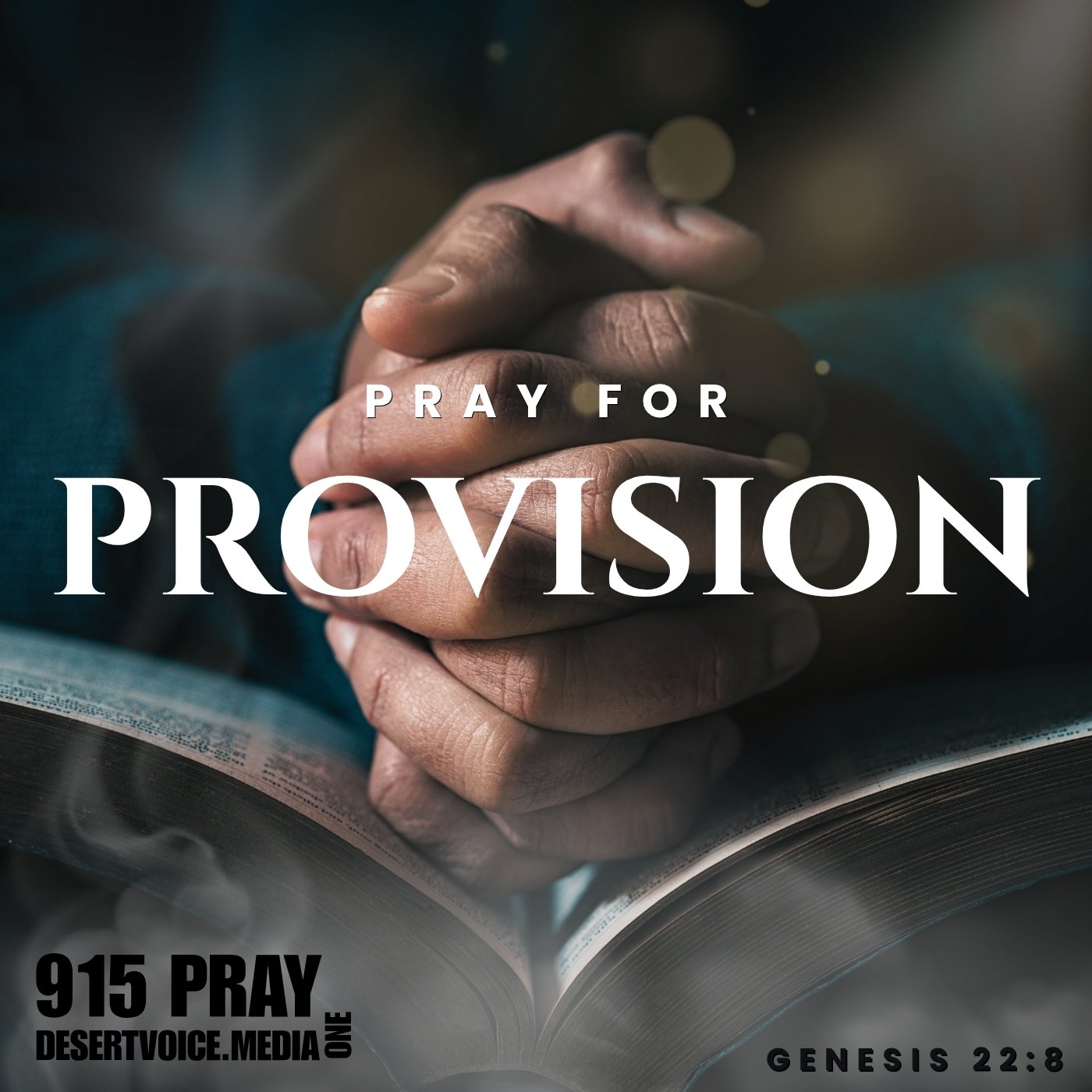 PRAY FOR GOD’S PROVISION (DAY1)