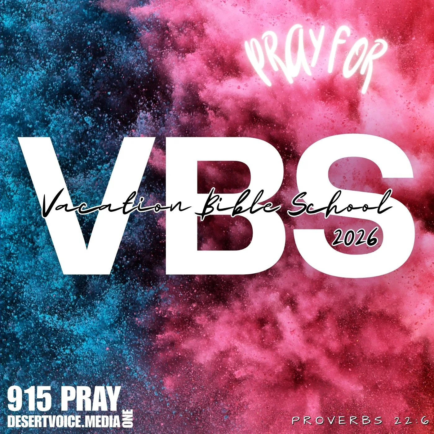 PRAY FOR VBS (DAY1)