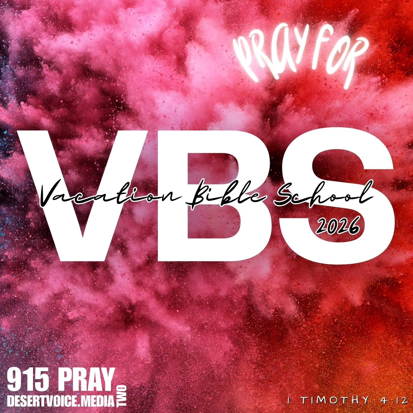 PRAY FOR VBS (DAY2)