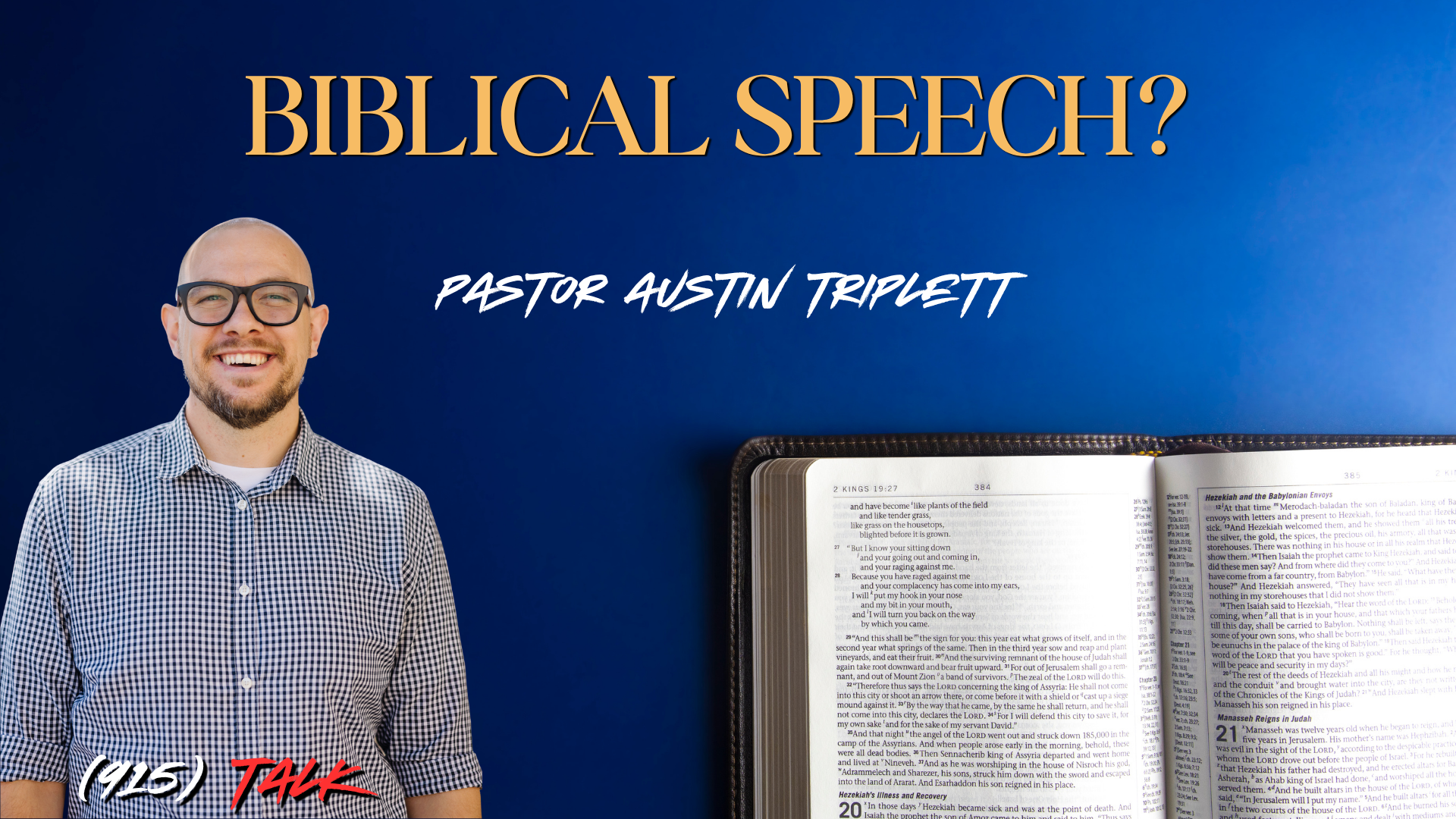 Biblical Speech? Austin Triplett