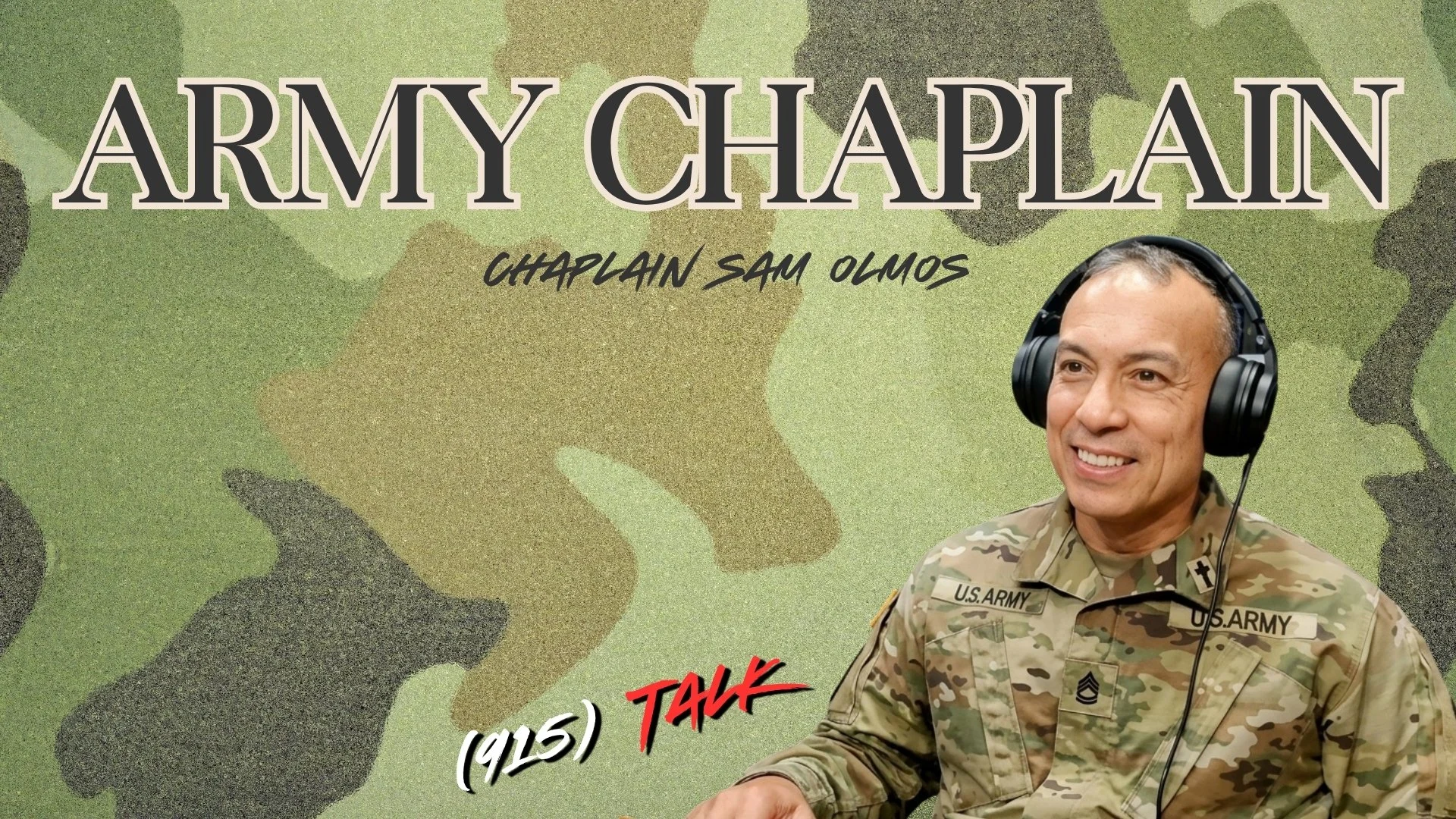 Army Chaplain Sam Olmos
