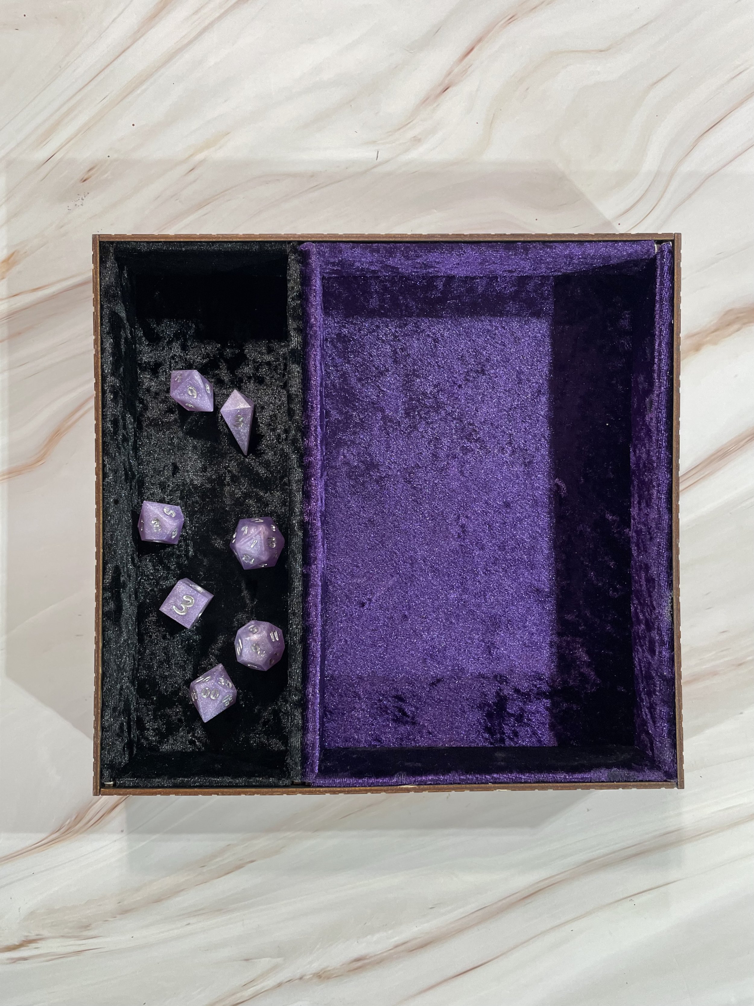 Gilded Dragon Double Dice Tray