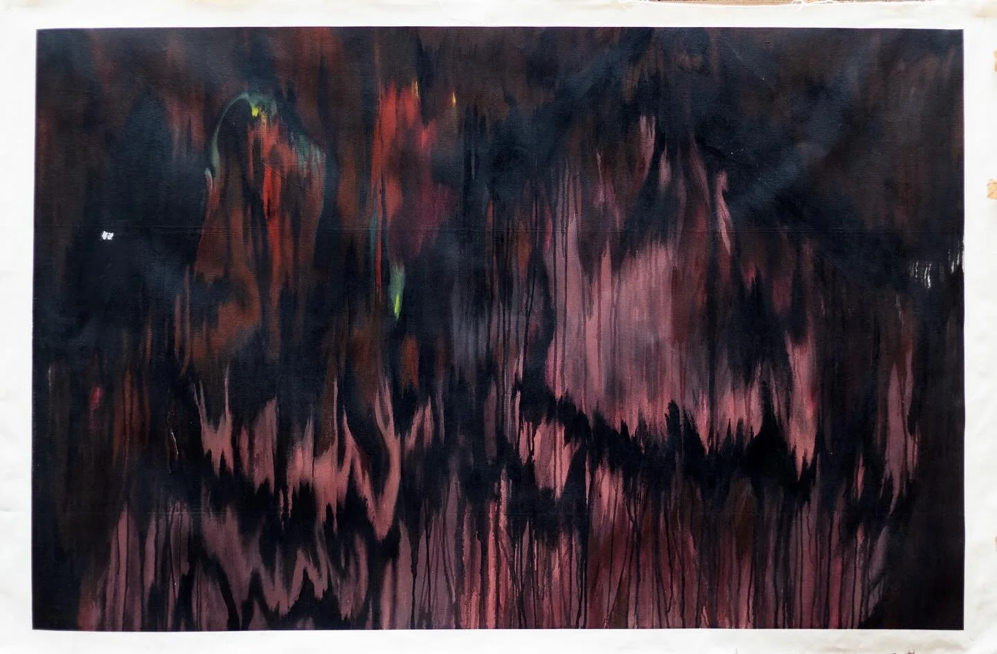 Pain Configuration: Hellfire. 2023
Acrylic on Canvas #africanabstraction
