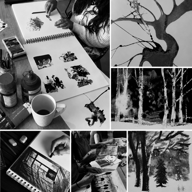 Cécile Deglain : Illustration : explorer, expérimenter, raconter