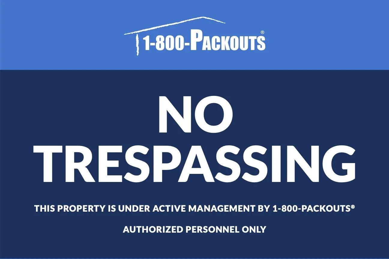 1-800-Packouts_18x12 NO TRESPASSING Sign1.jpg