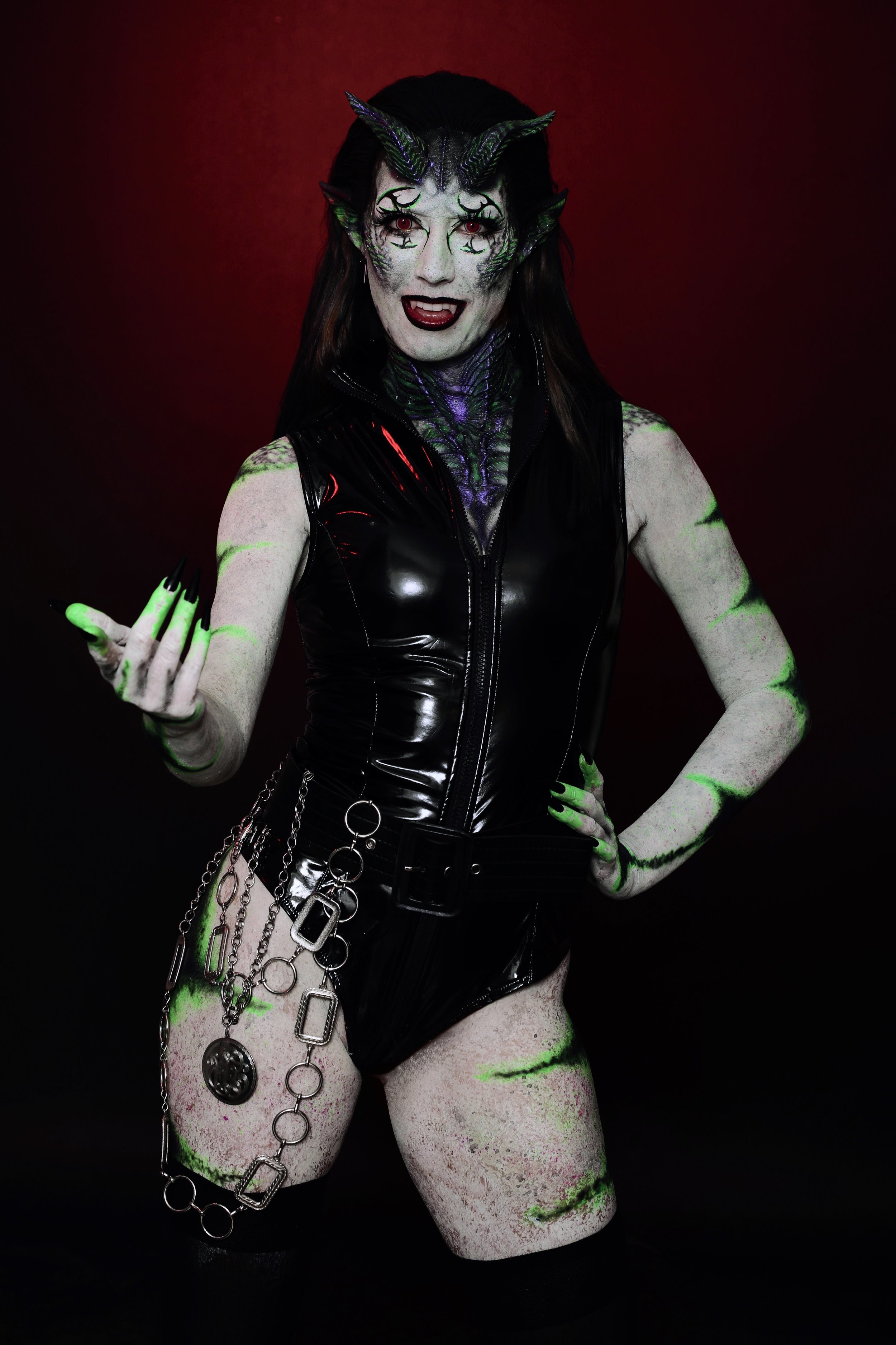 Foam Prosthetic with UV paint