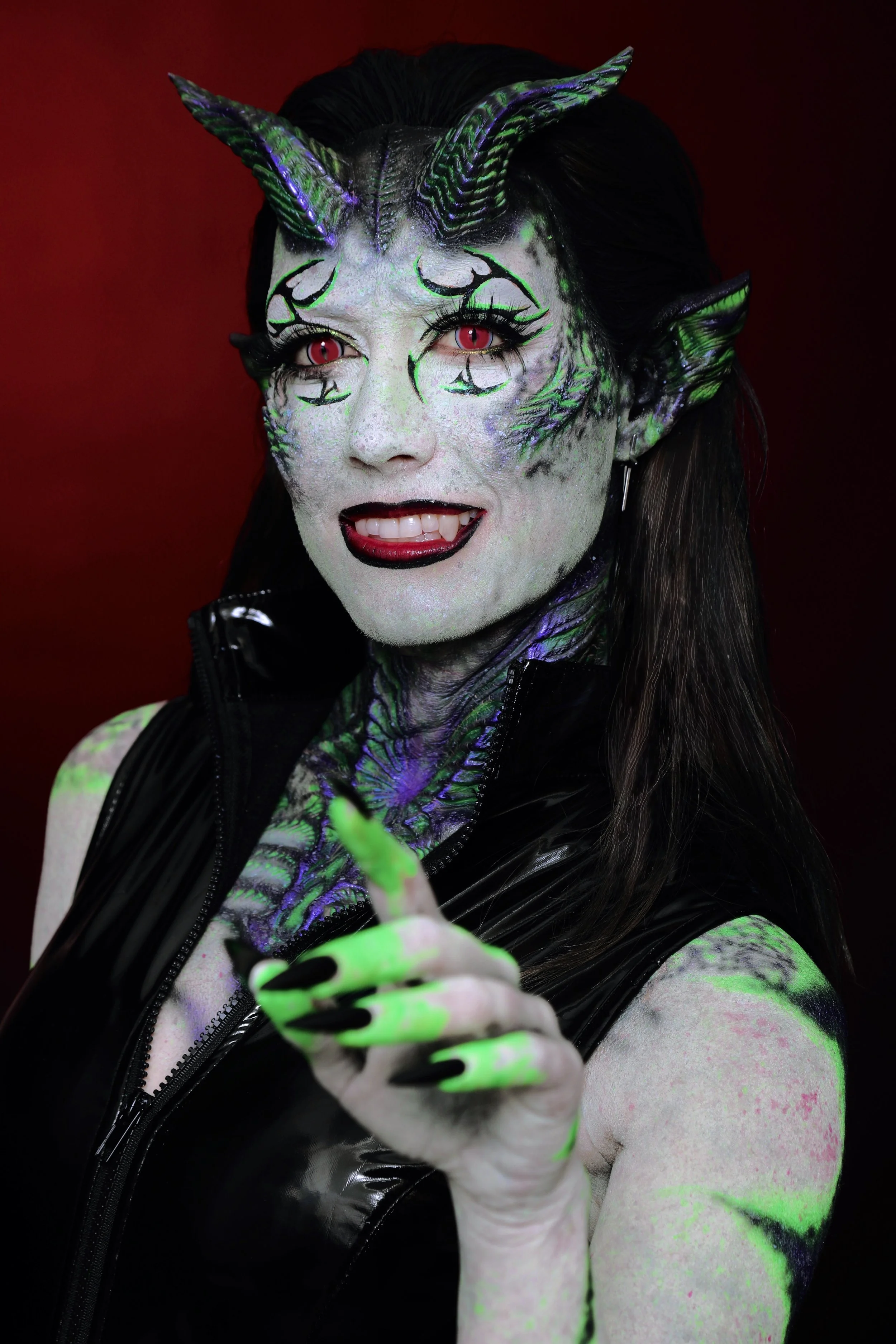 Foam Prosthetic with UV paint