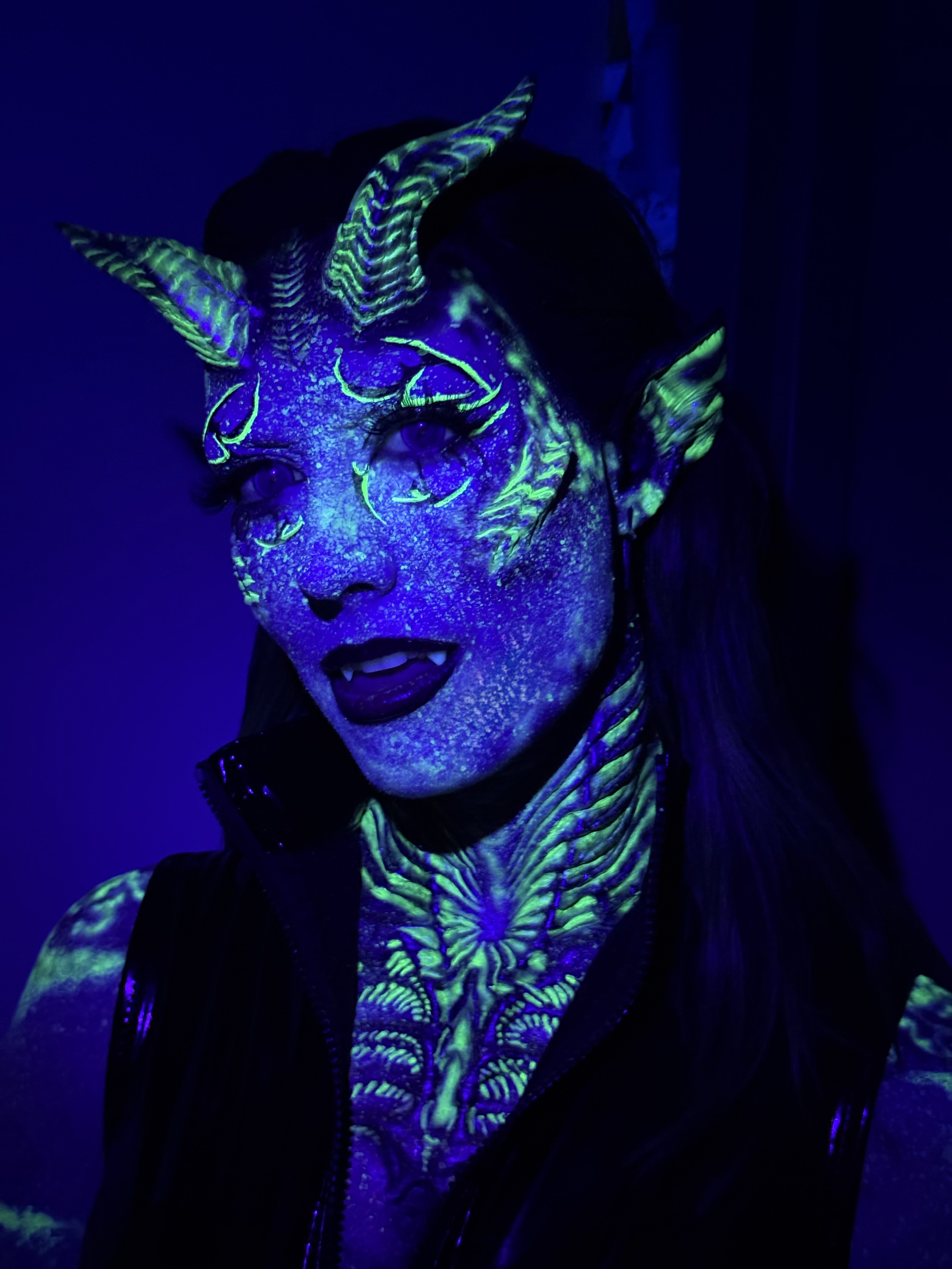 Foam Prosthetic with UV paint