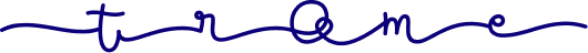 Testo scritto a mano in blu: 'Trame'