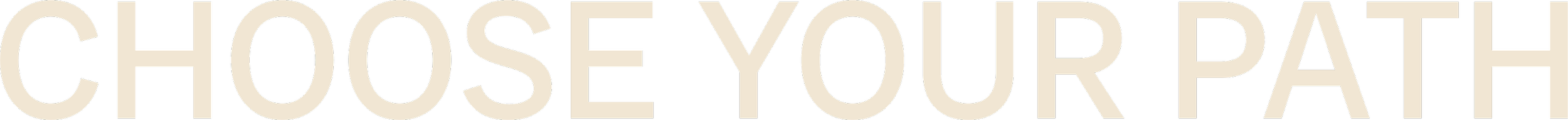 Slogan text saying 'Choose Your Path' in large bold letters.