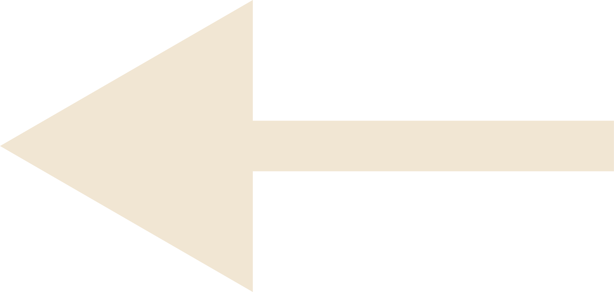 Left-facing beige arrow with a black background.