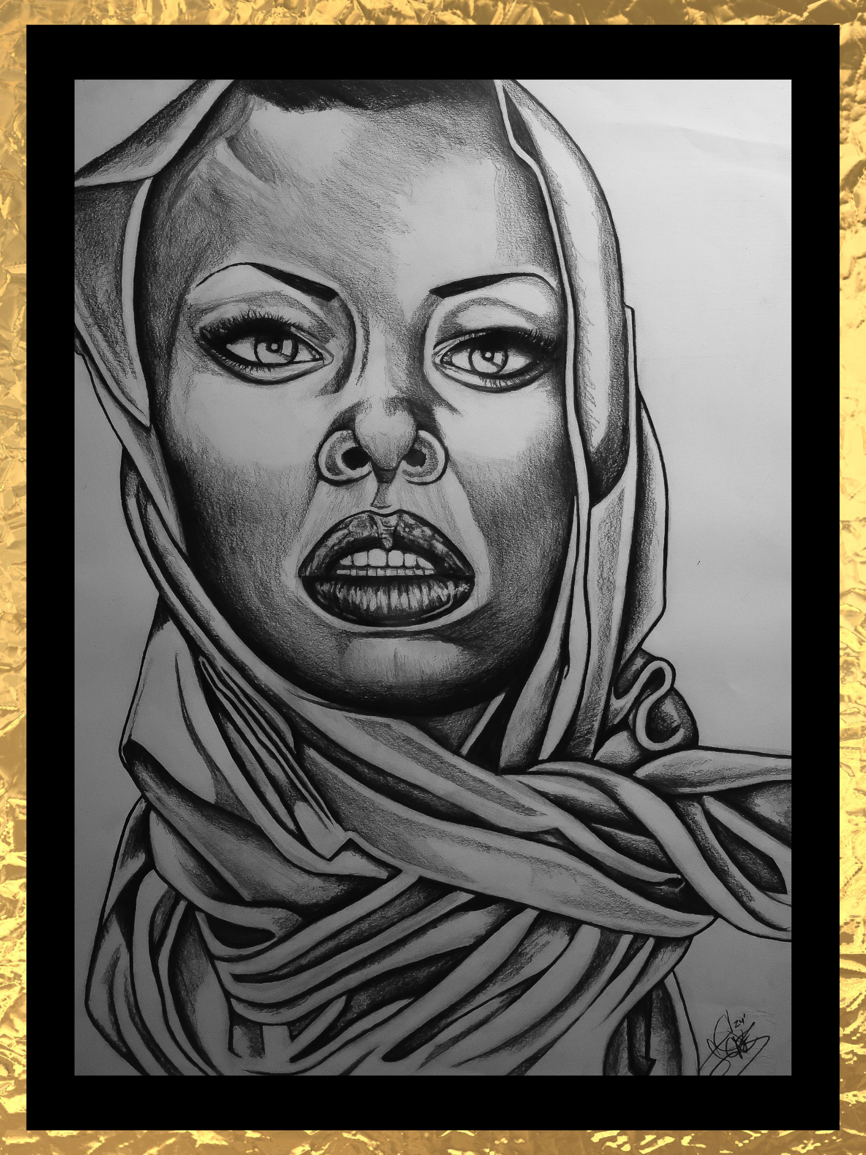 Women of Power: Destiny | CL Jones |
Size 18x24 | $400
(Frame not included)