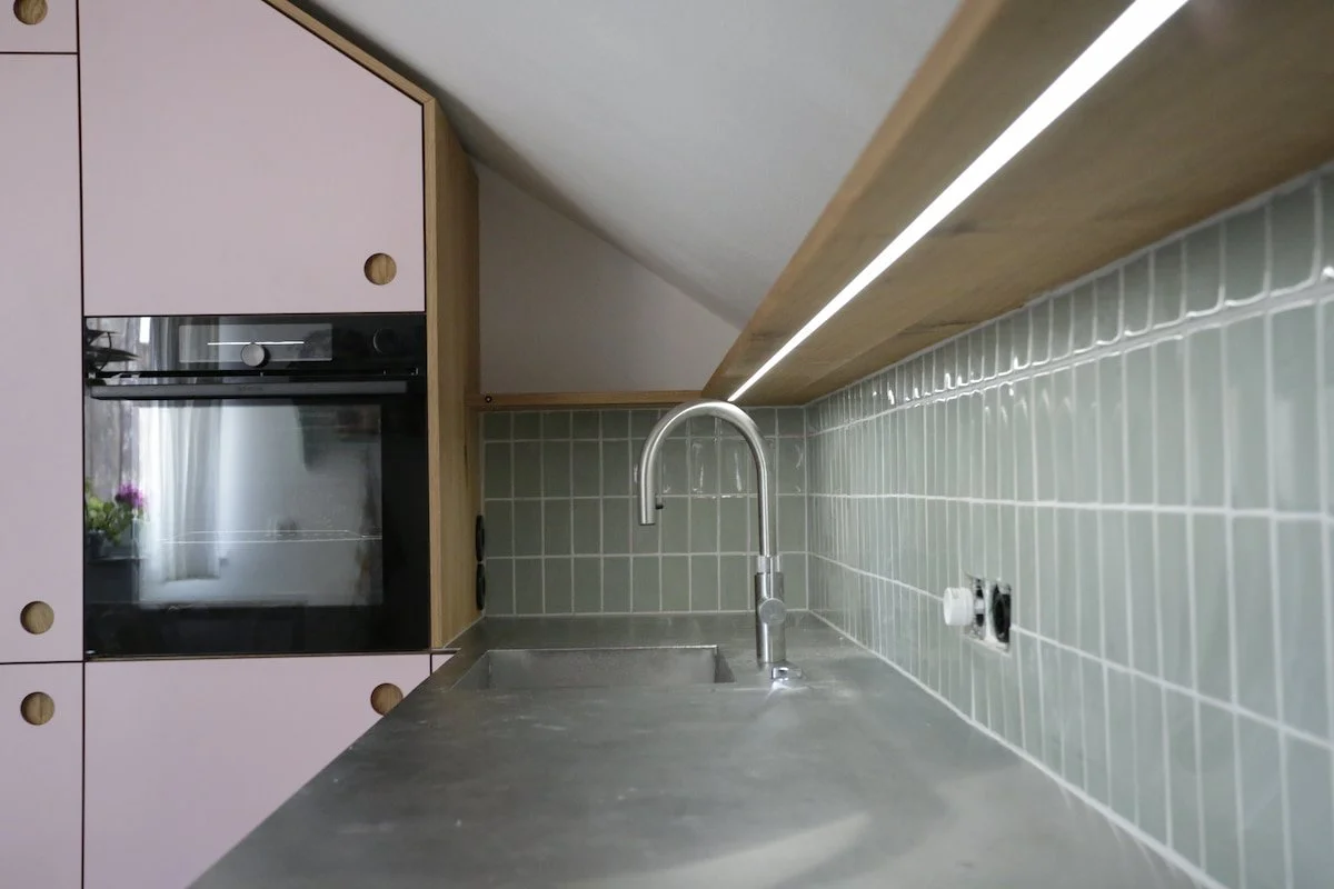 Edelstahl Arbeitsplatte