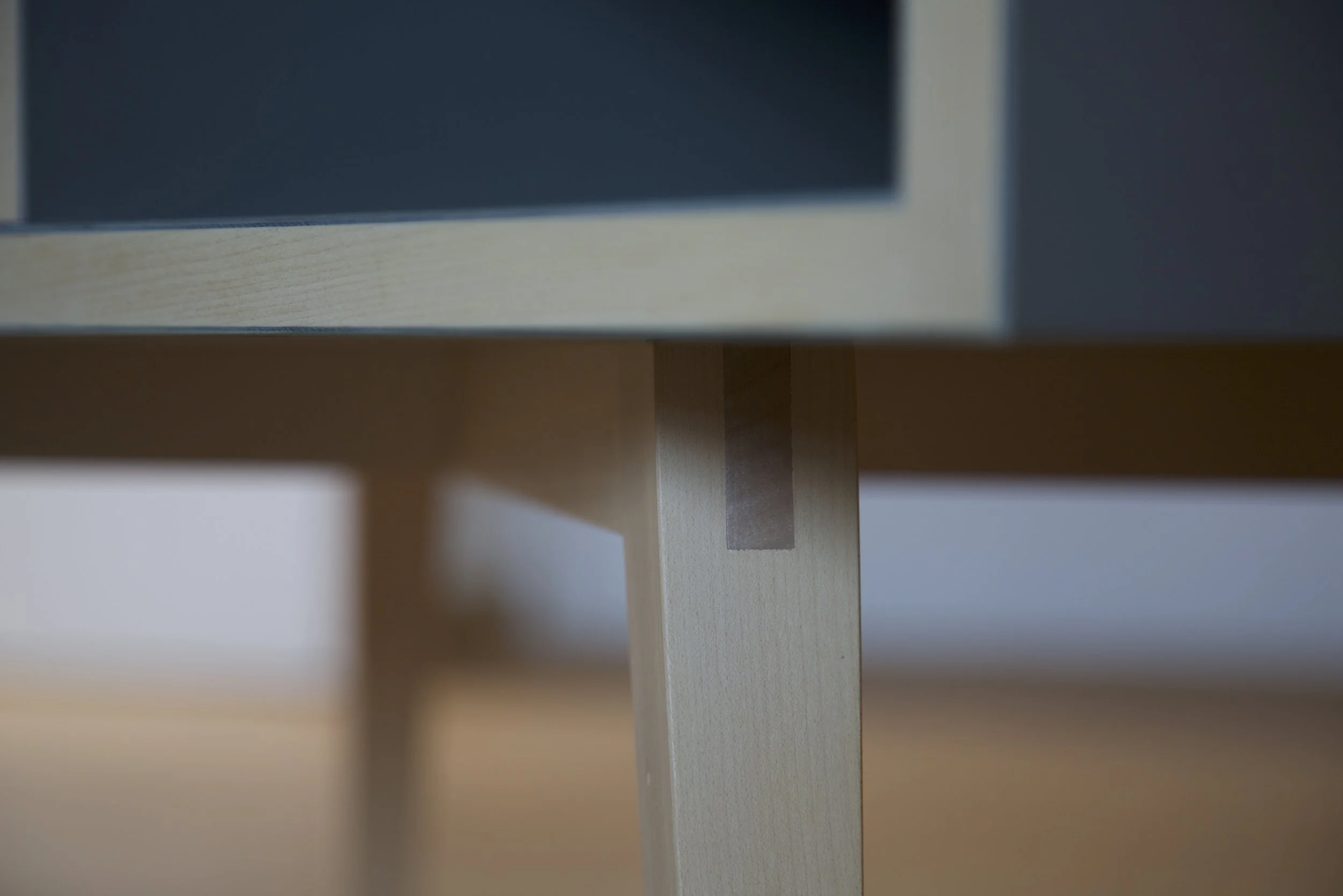 Detail einer Holzverbindung