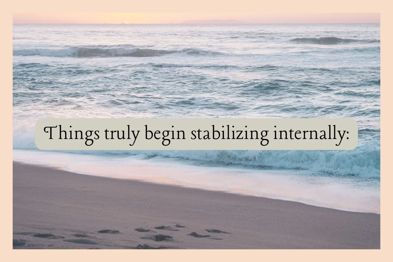 💜 Words of Wisdom Thursday 💜

CHOOSING coherence, 
HOLDING value without collapsing, 
ALLOWING support to meet you, 
and FEELING your identity reorganize around that experience in real time is a true step in the INTEGRATION of growth. 

We cannot t