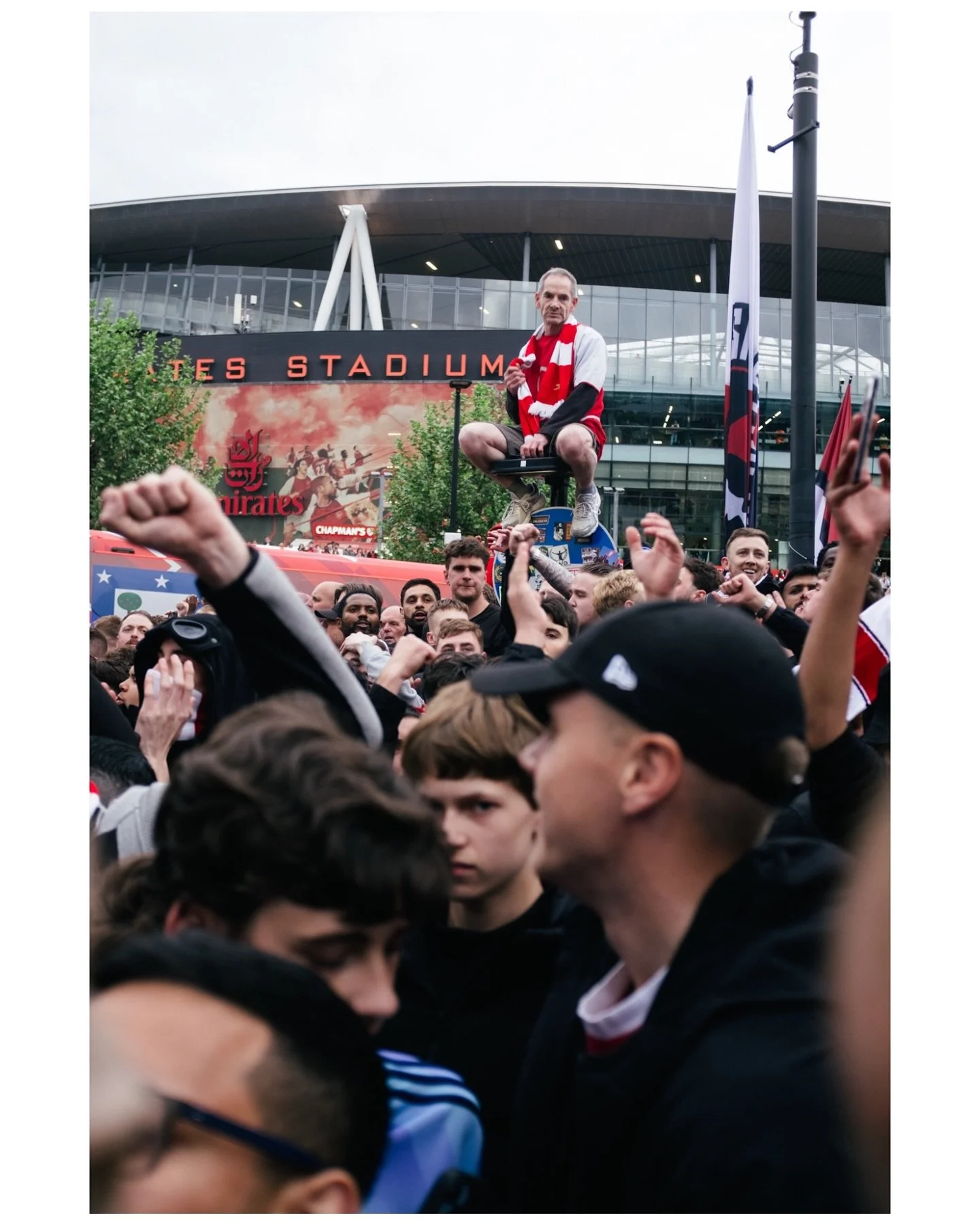Amazing day, the atmosphere was next level! All I&rsquo;m saying it&rsquo;s that I had a Nando&rsquo;s before the game with Saka sauce and then he pops up for the winner. Correlation or causation?