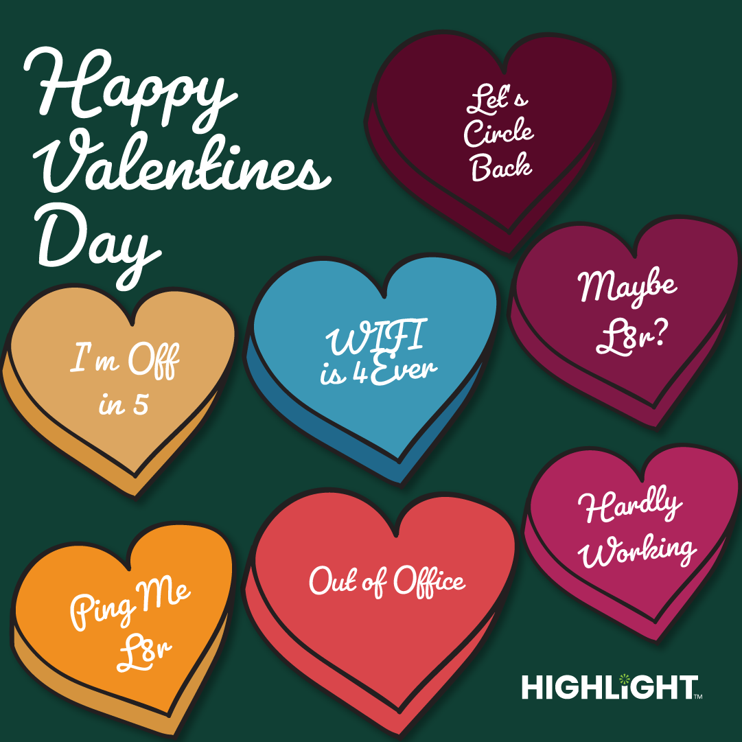 A graphic I created for Valentines Day 2025