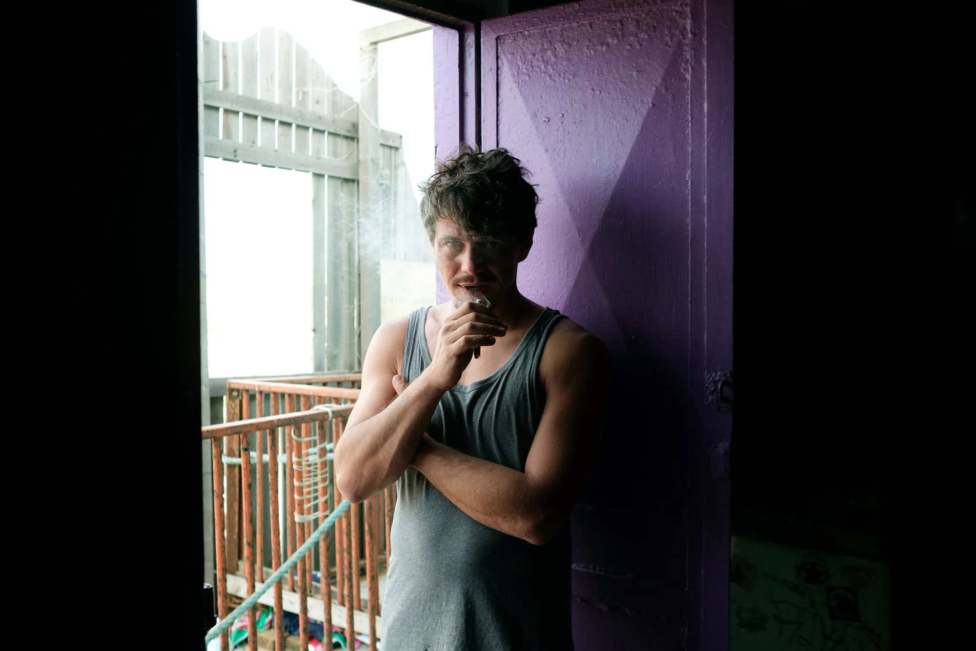 Eugenio, activist of the “No Porto” collective, opposed to the construction of the cruise port, 2024