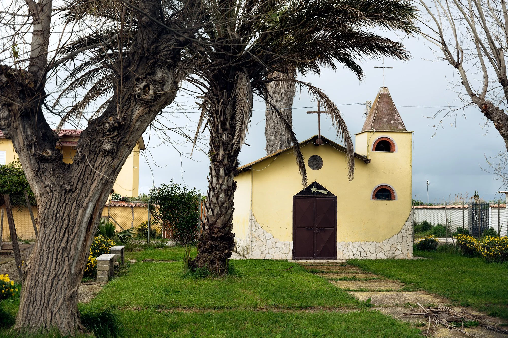 A church in the residential neighborhood of Passo della Sentinella, 2026