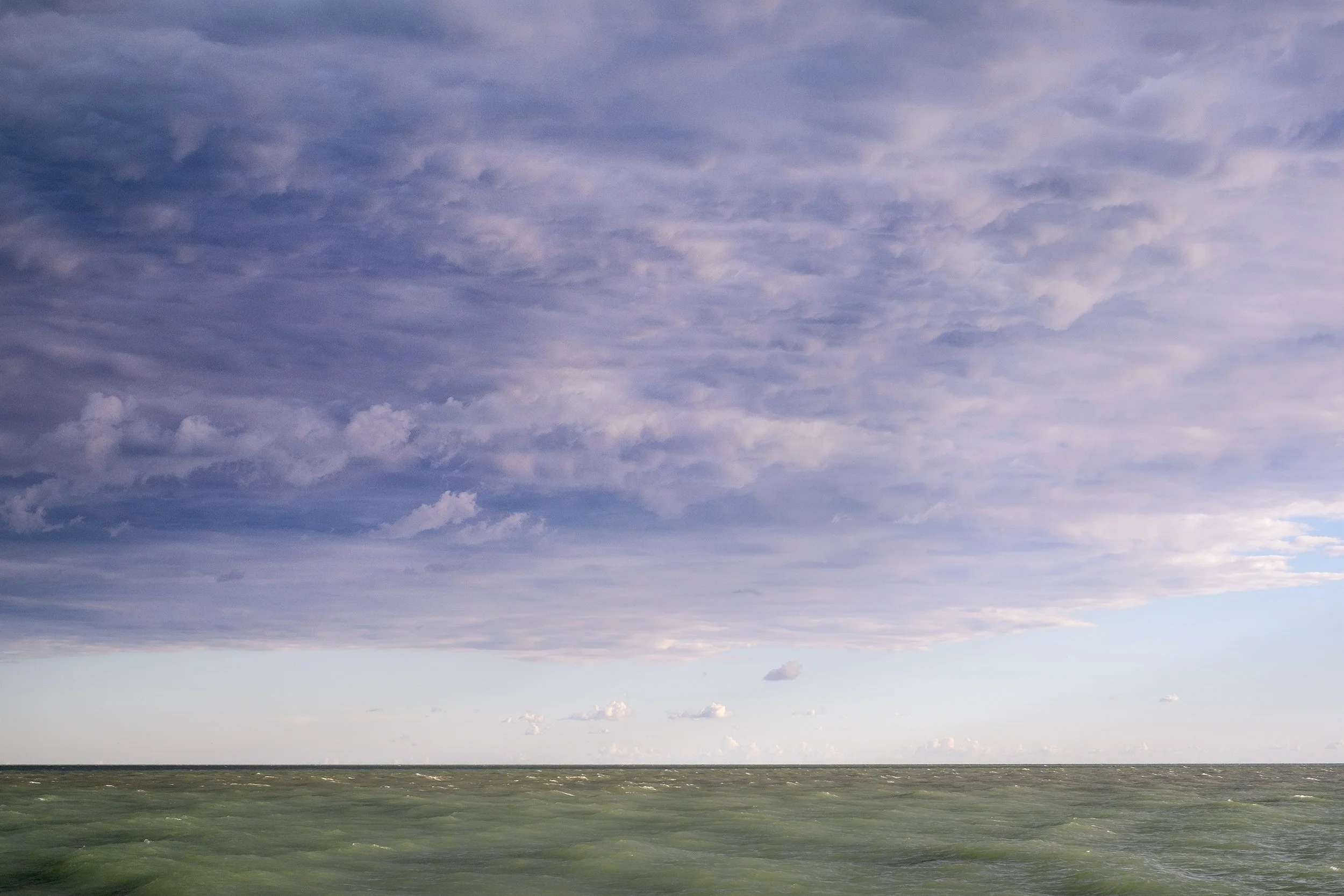 Offshore storm, Tyrrhenian Sea, 2024 - Deep Blue