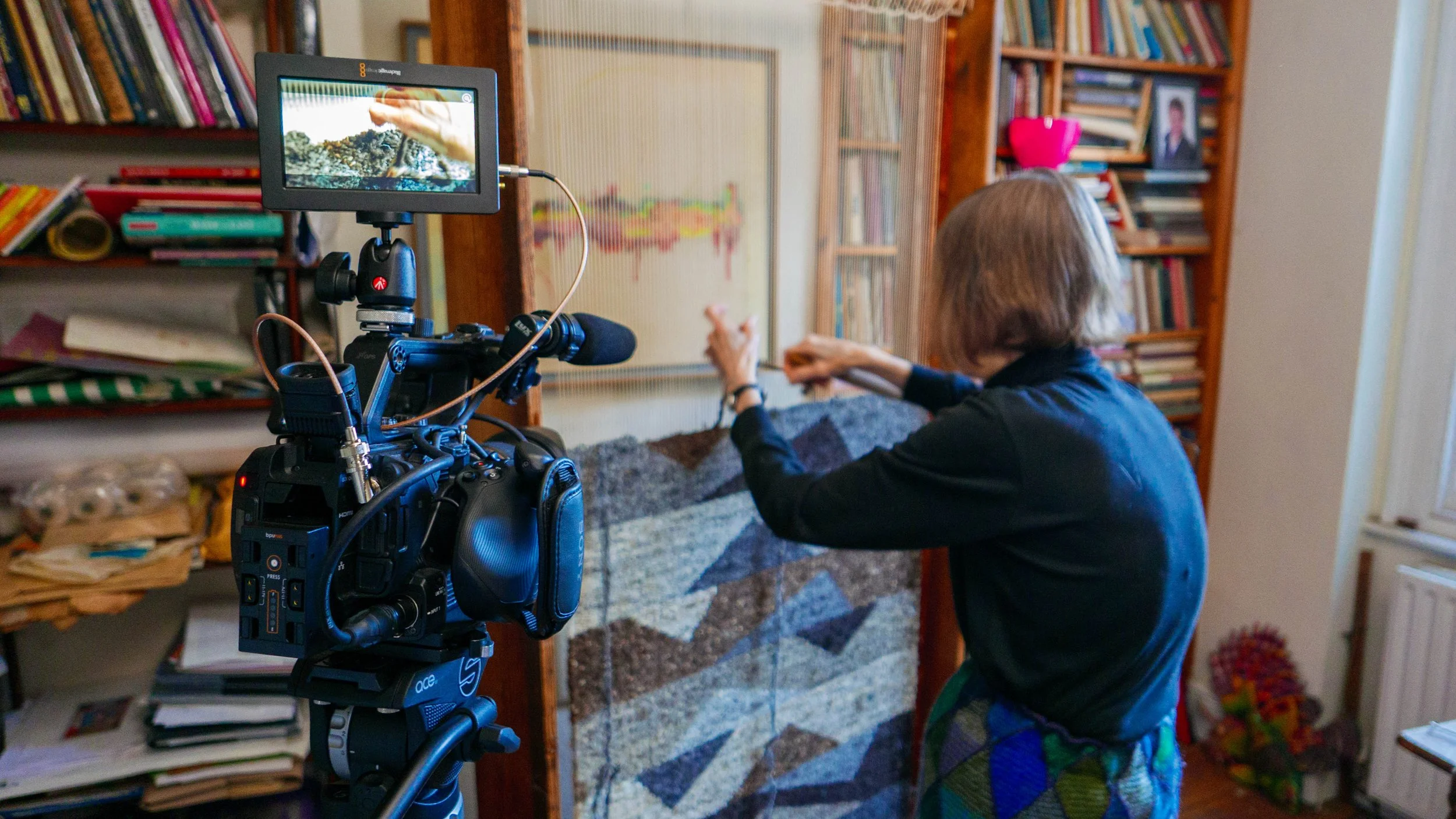 Wool, Rhythm and Routine: Filming Rug-Maker Rachel Scott in Pimlico