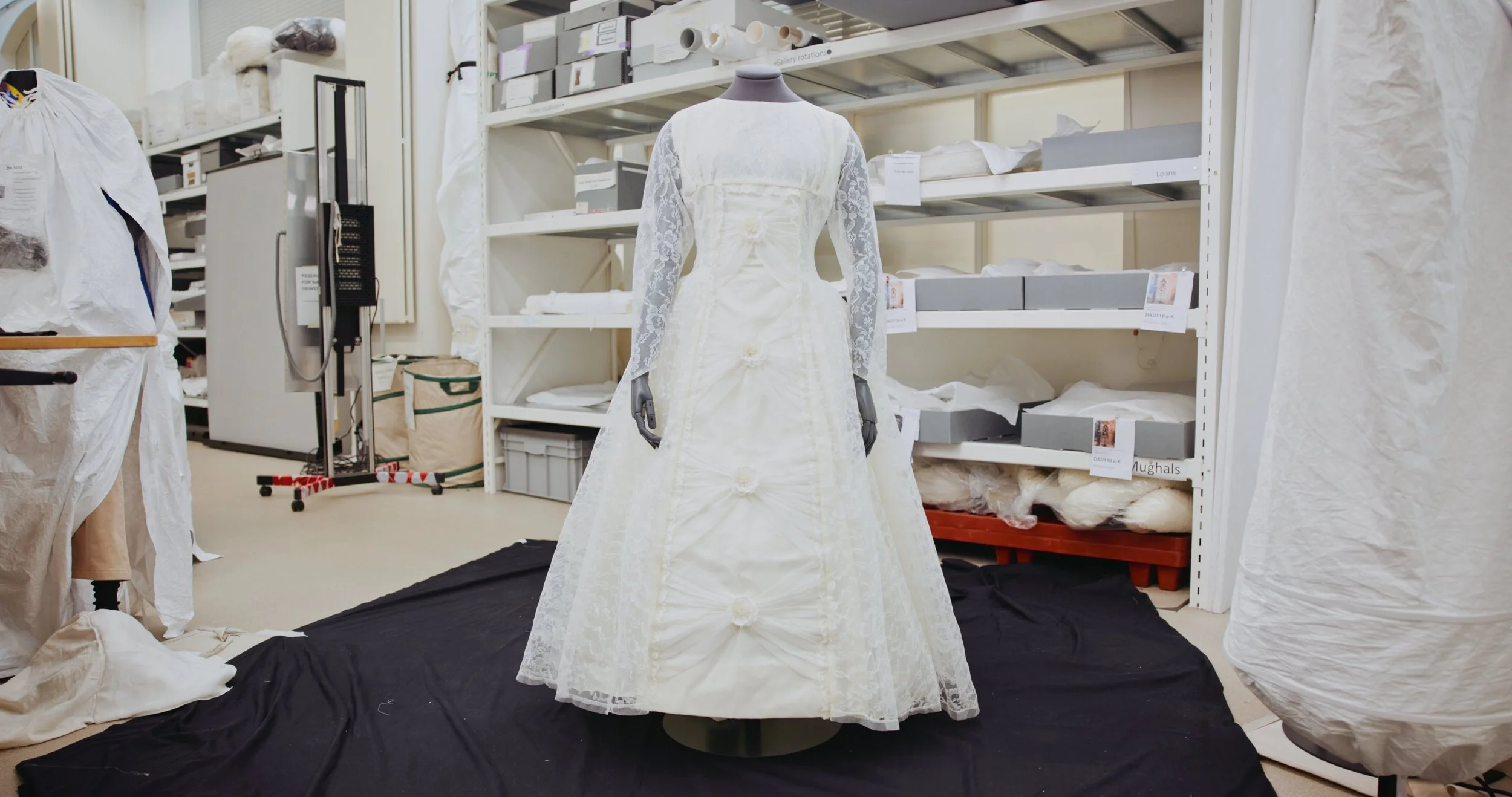 Adaptation Under Pressure: Filming a 1960s Wedding Dress at the V&A