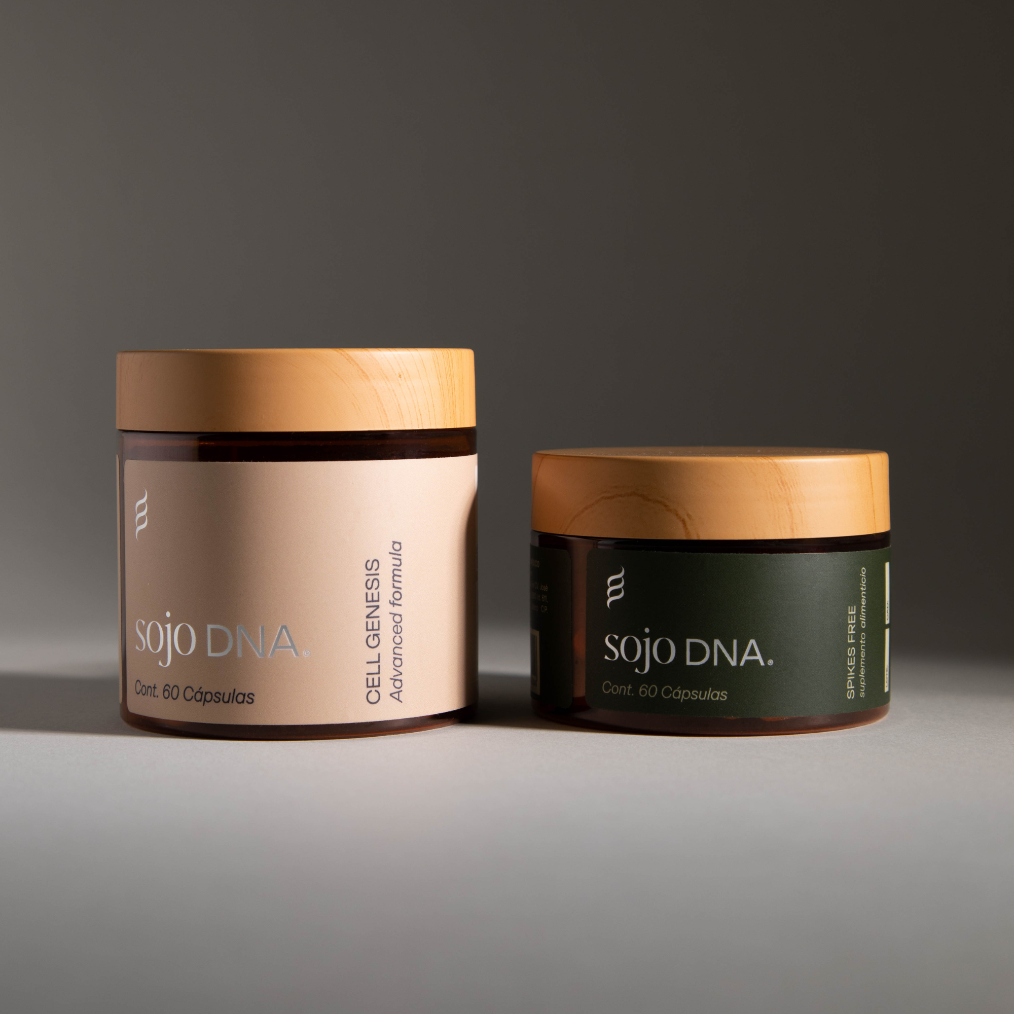 Metabolic Kit de SOJO DNA con Cell Genesis y Spikes Free.