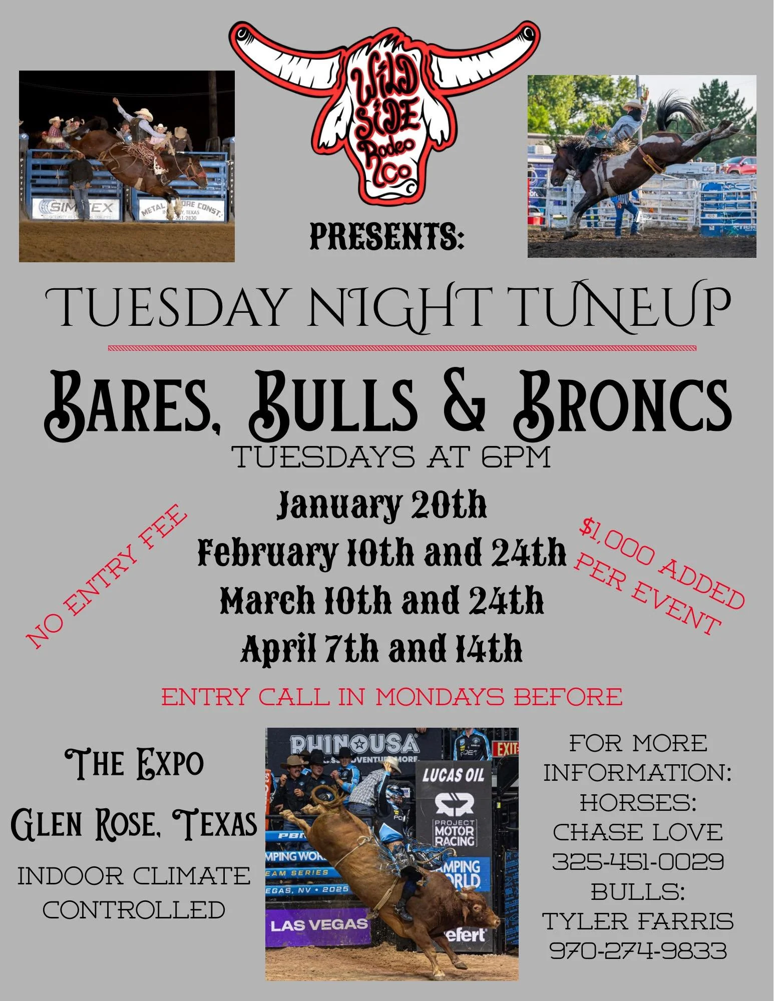 Bares, Bulls & Broncs