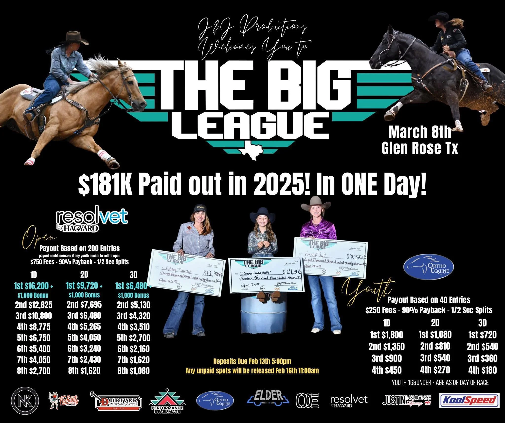 J&J Prod. - The Big League Barrel Race