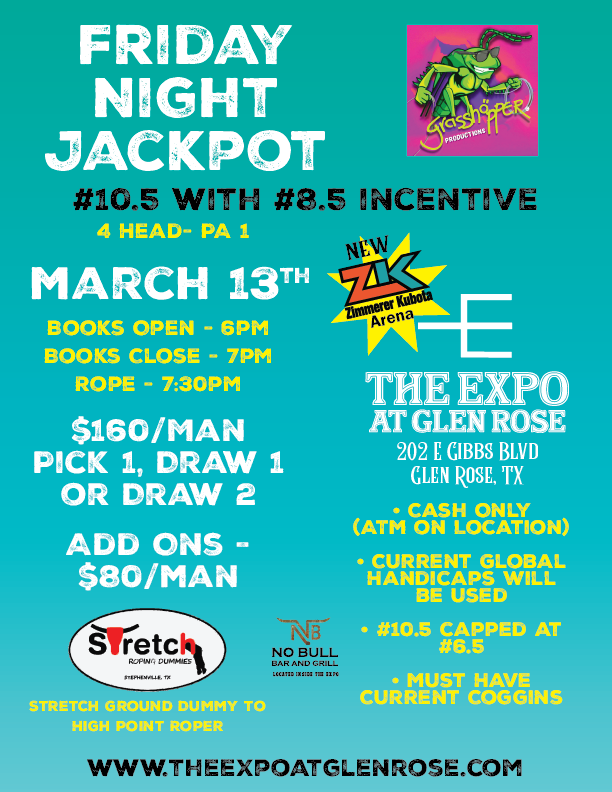 Expo Team Roping Jackpot
