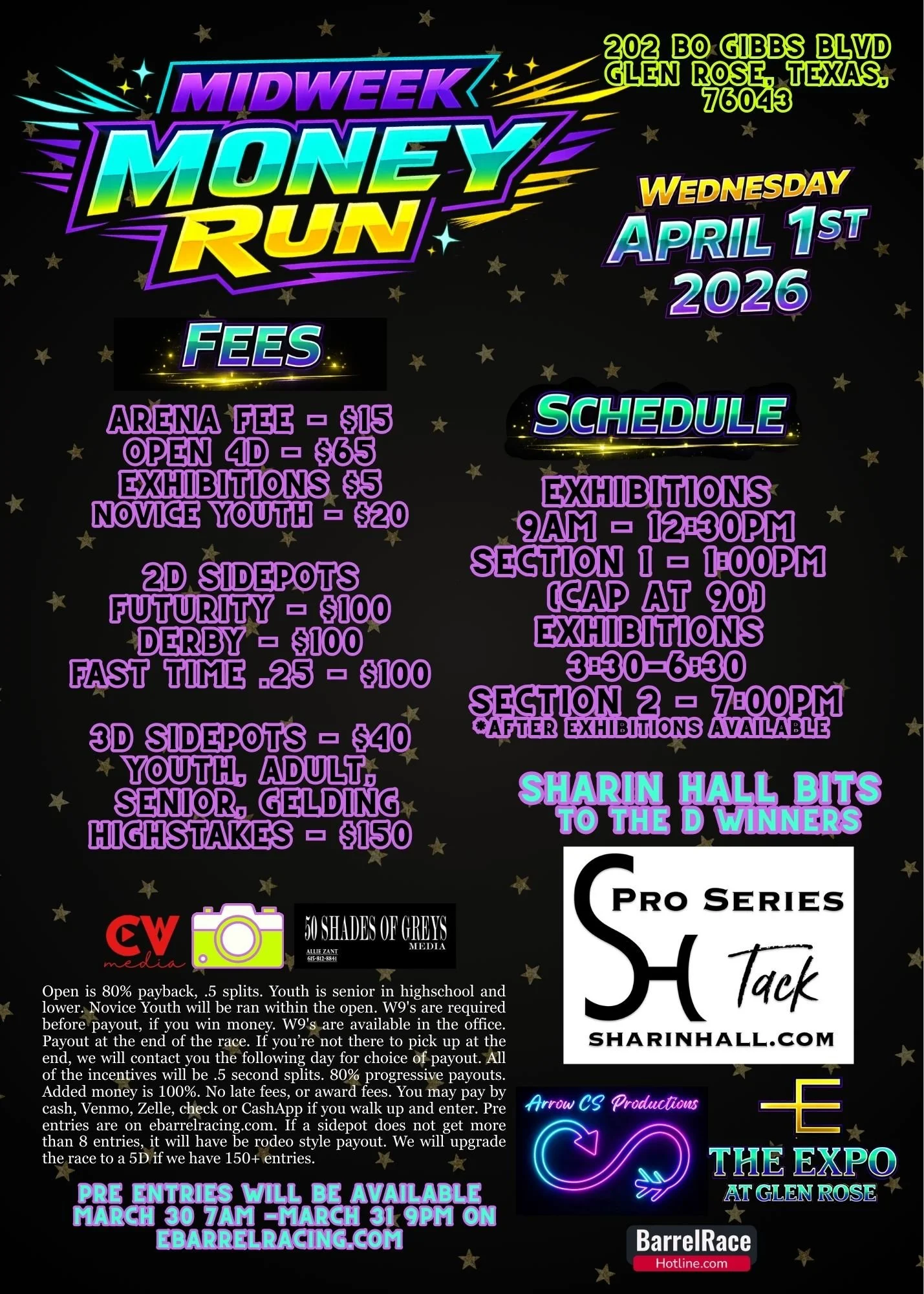 Midweek Money Run - Barrel Race