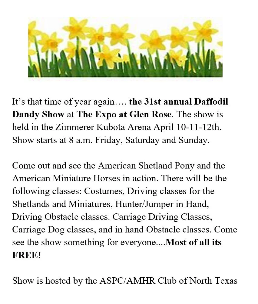 AMHA - American Miniature Horse Association