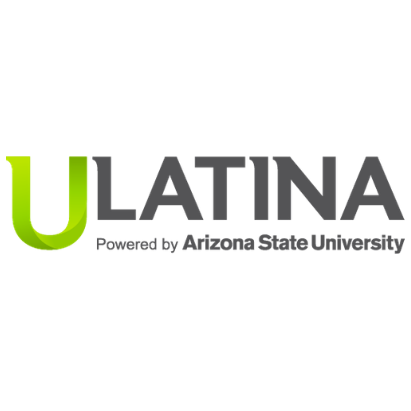 Logo of ULATINA with text "Powered by Arizona State University."