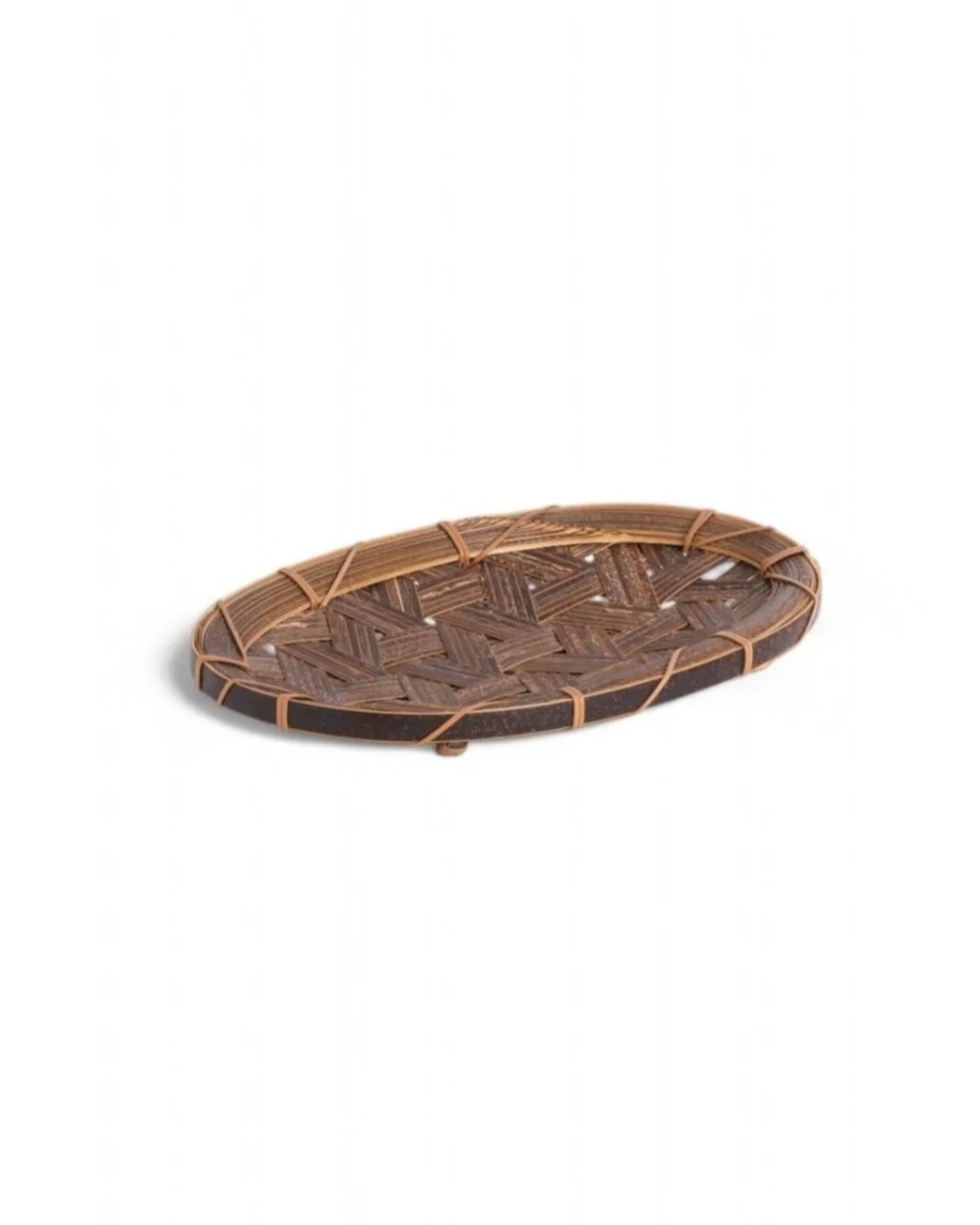 Bamboo Oval Plate by 二回 Yiwooo