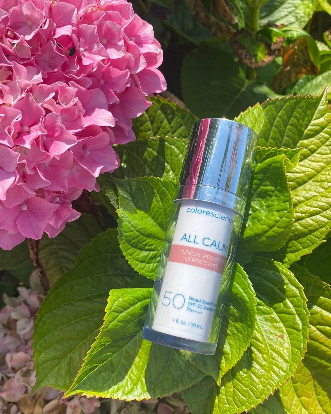 Redness? Calm it down before it even starts. 💚

Colorescience All Calm Redness Corrector instantly neutralizes redness with a subtle green tint and treats the root cause over time.

SPF 50 protection + skin-soothing ingredients = calm, protected, co
