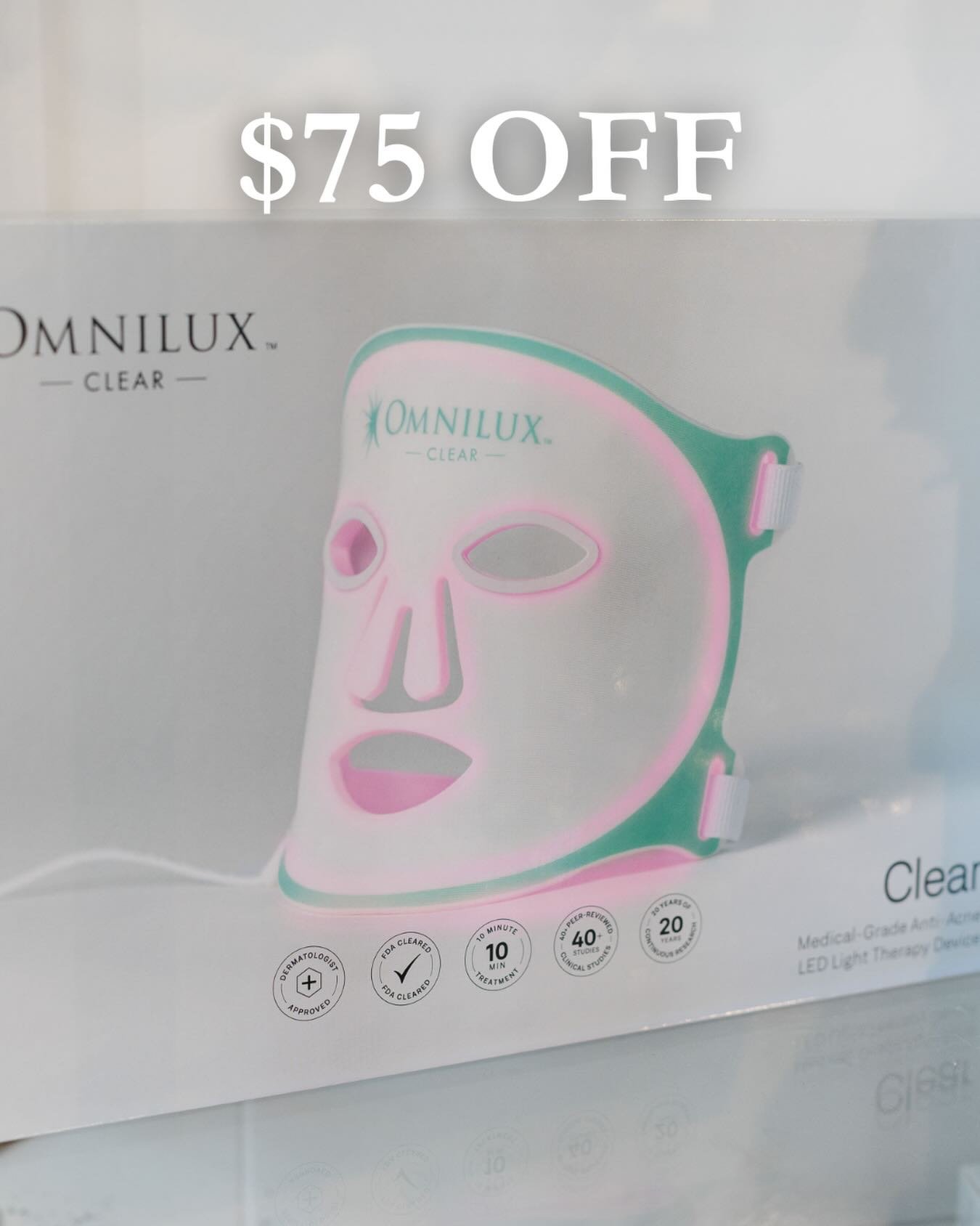 Day 2 is a goodie!!! Enjoy $75 OFF Omnilux through January 1st! Give the gift Light Therapy this Christmas!! ❤️✨
