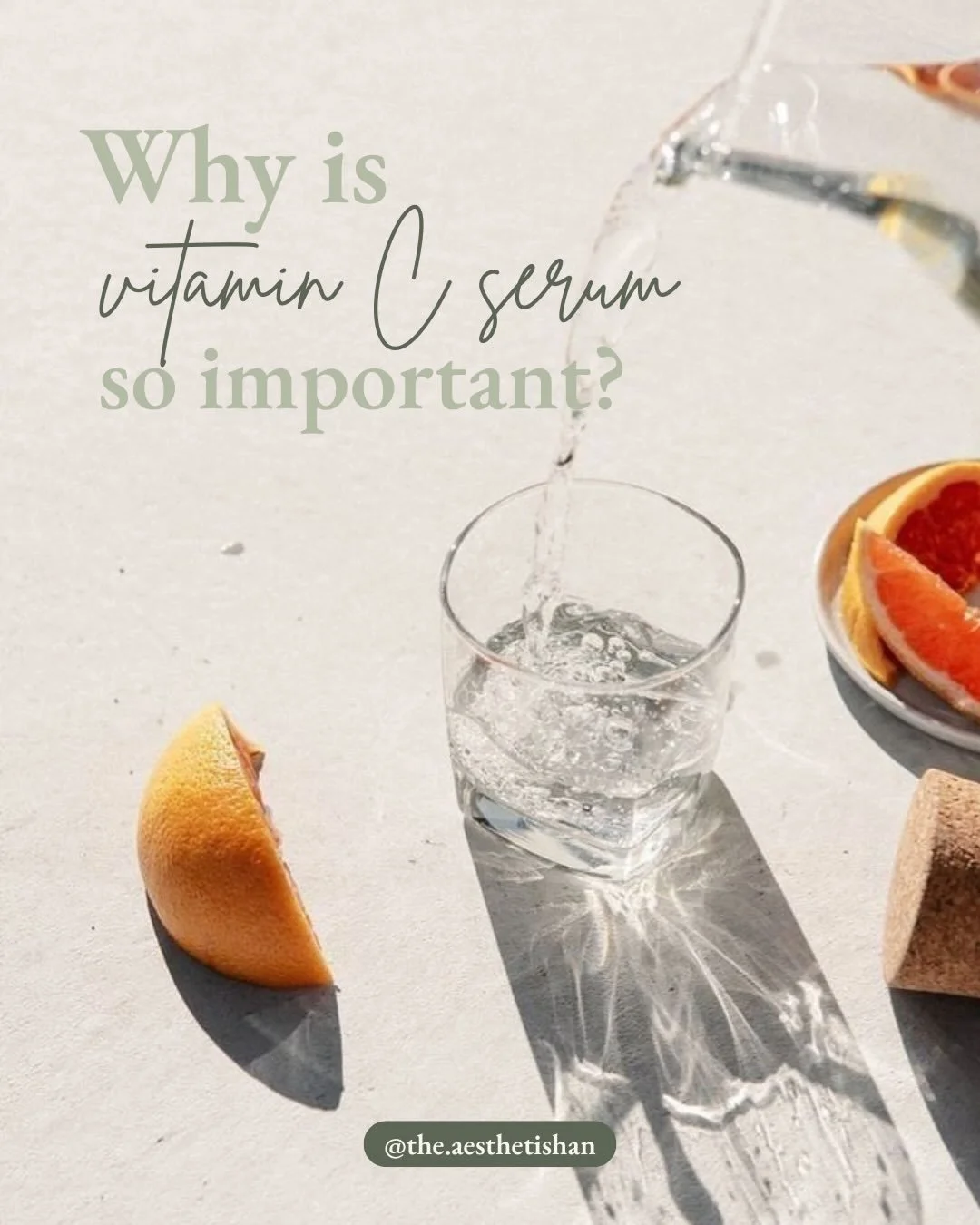 Vitamin C &mdash; the essential for a brighter, more even complexion. ✨🍊🧡