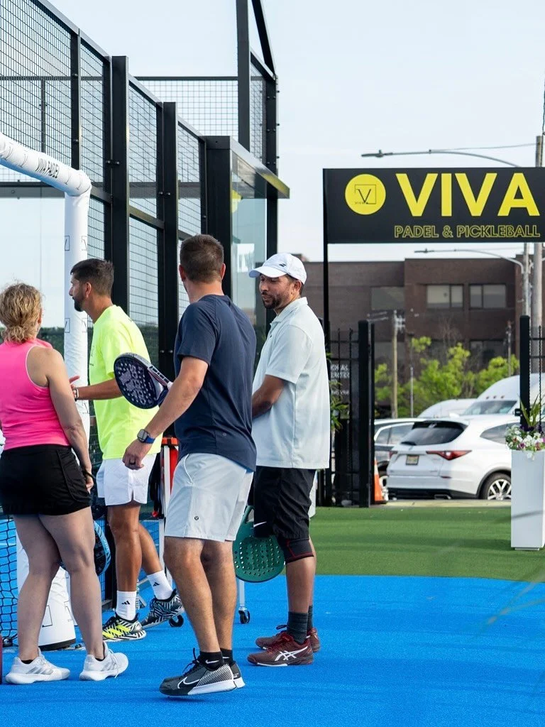 Have you been eyeing our feed and getting curious about padel or pickleball? Now’s your chance to try both in a fun, no-pressure setting at VIVA!
🗓️ Sunday, July 27
🕓 4:00–6:00 PM
💸 FREE & open to all non-members
✨ What’s h