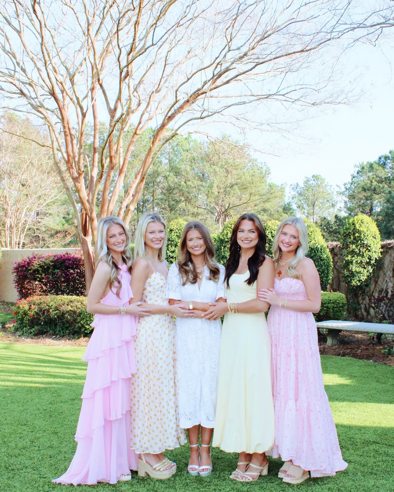 Introducing our 2025 Recruitment Team!!

These women have been diligently preparing for all things primary recruitment, and we cannot wait to see all of their hard work pay off in the fall! Their love for growing our chapter is so evident, and we are