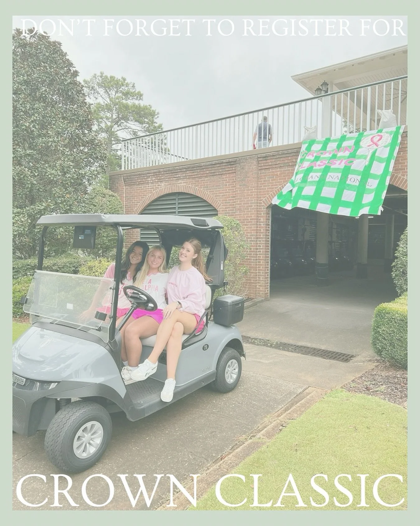 Our annual fall philanthropy event, Crown Classic, is two weeks from today on September 14th and we are so excited!!! Donate or register with the link in our bio! ⛳️🏌️

#AuburnZeta #GammaRhoLovesYou #ThinkPink