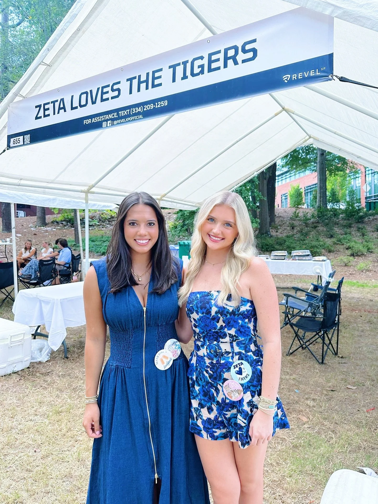 One more sleep until it&rsquo;s gameday! Join us at our tailgate at tent number 19 on the campus green! Open to all friends, family, and alumni!! 🧡🦅💙

#AuburnZeta #GammaRhoLovesYou