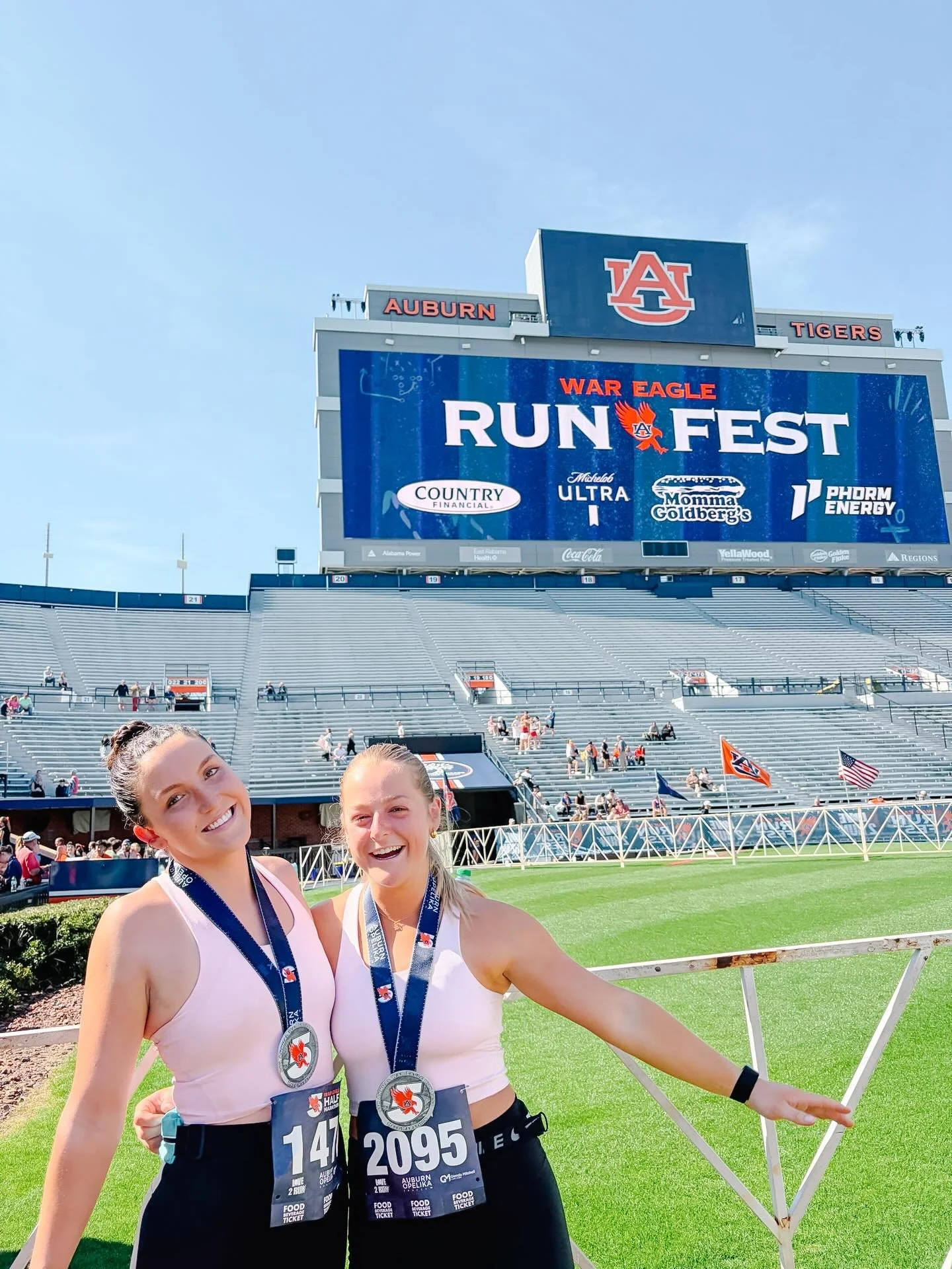 Just a few miles later&hellip; so proud of our girls!!!🩵🩵

#AuburnZeta #GammaRhoLovesYou