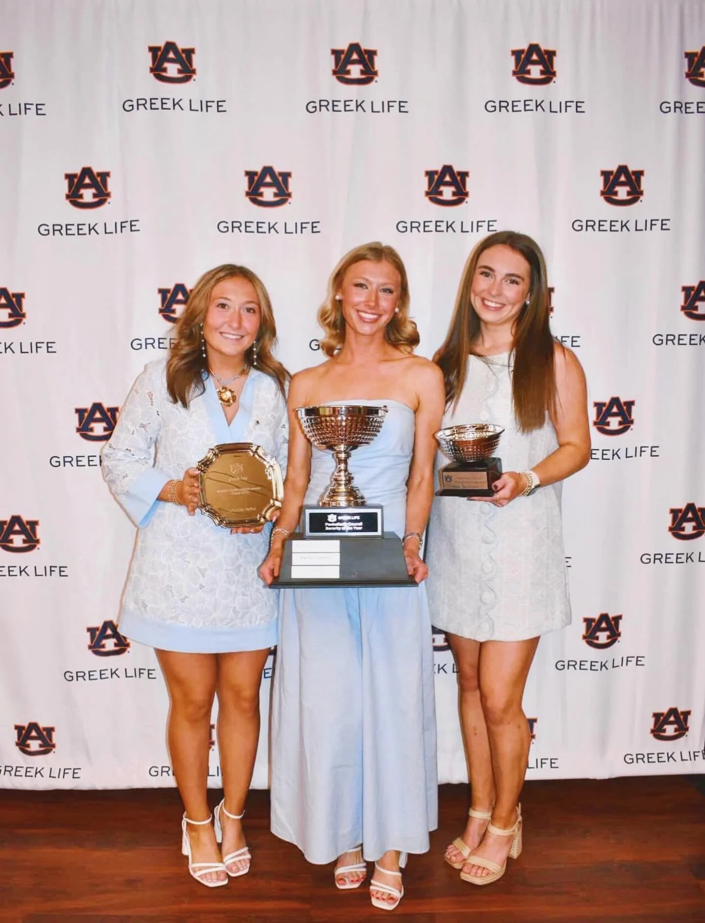 PANHELLENIC COUNCIL SORORITY OF THE YEAR!!! 🩵🩵

Gamma Rho is so incredibly humbled and honored to receive this award at the Auburn Greek Excellence Awards this past Tuesday, along with the Sorority Facility Improvement Award! This recognition means