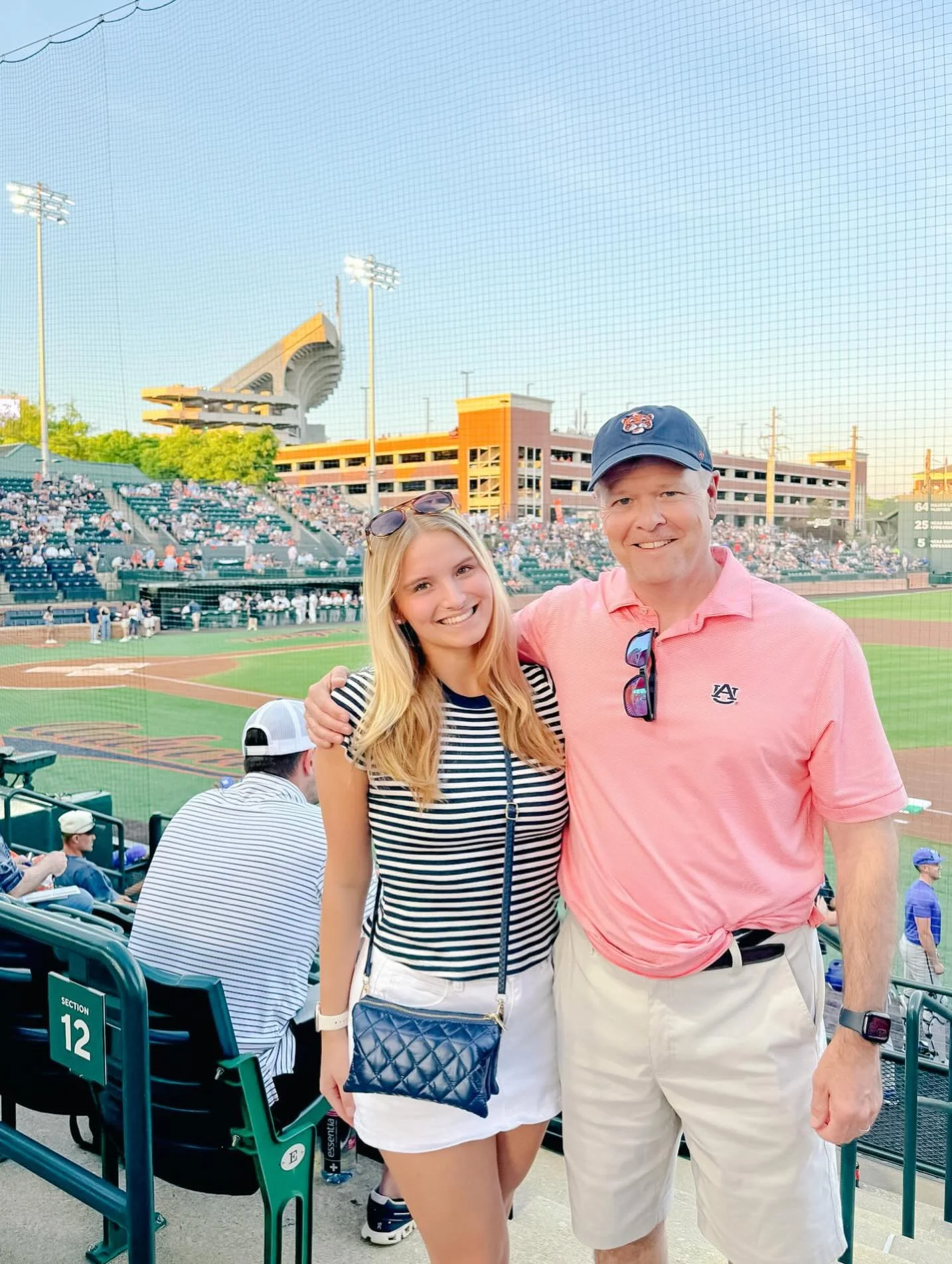 Always a good time when Dad&rsquo;s in town! 🧡 

#AuburnZeta #GammaRhoLovesYou