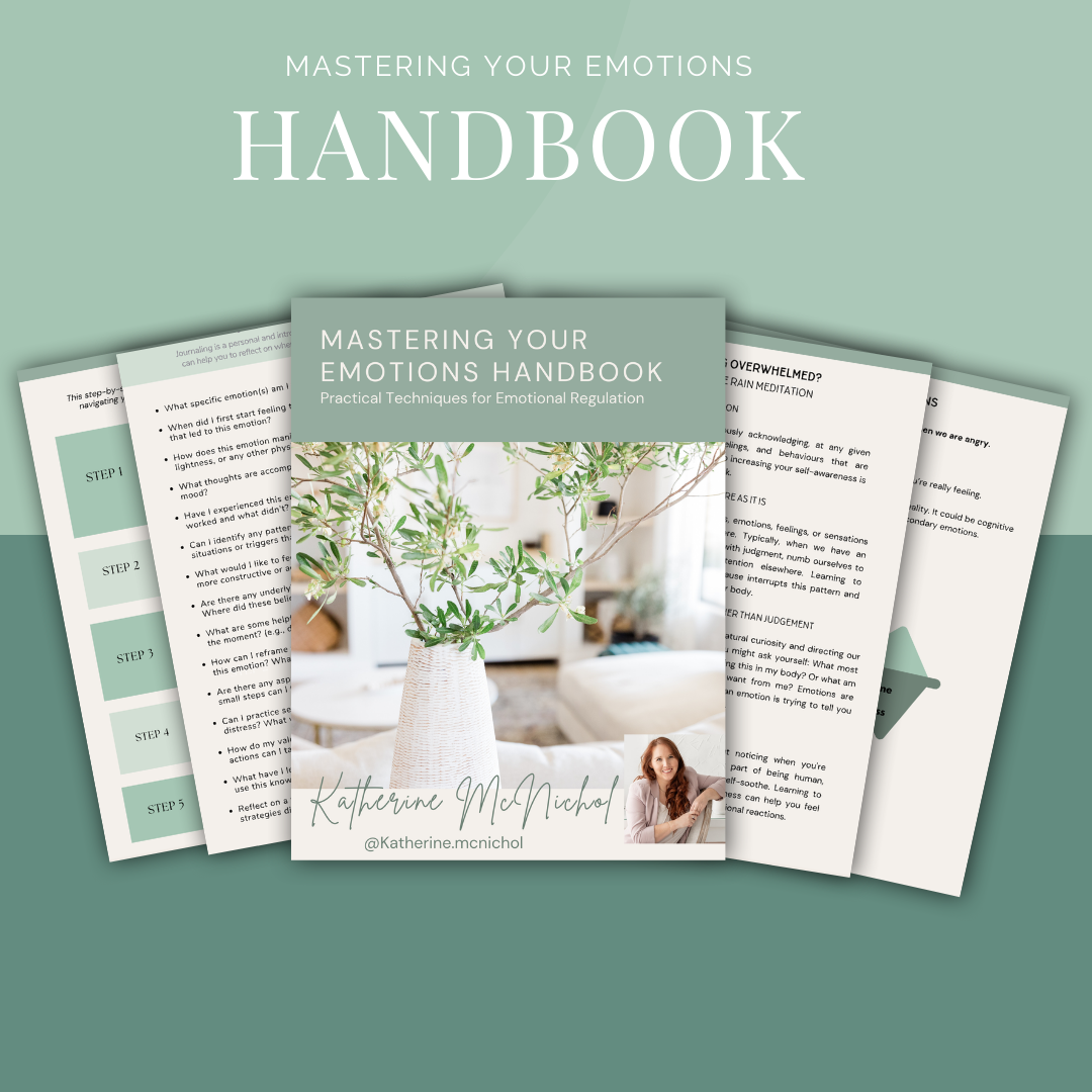 Mastering Your Emotions Handbook