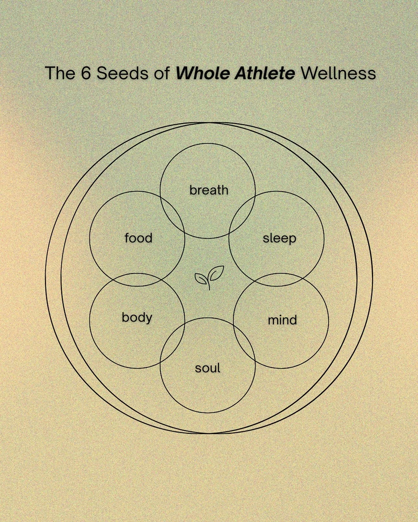 When I first started building Whole Athlete, it wasn&rsquo;t because I had a neat framework in mind.
 It was because I kept meeting athletes (and remembering my younger self) who were trying so hard to push through emptiness or feeling overwhelmed by